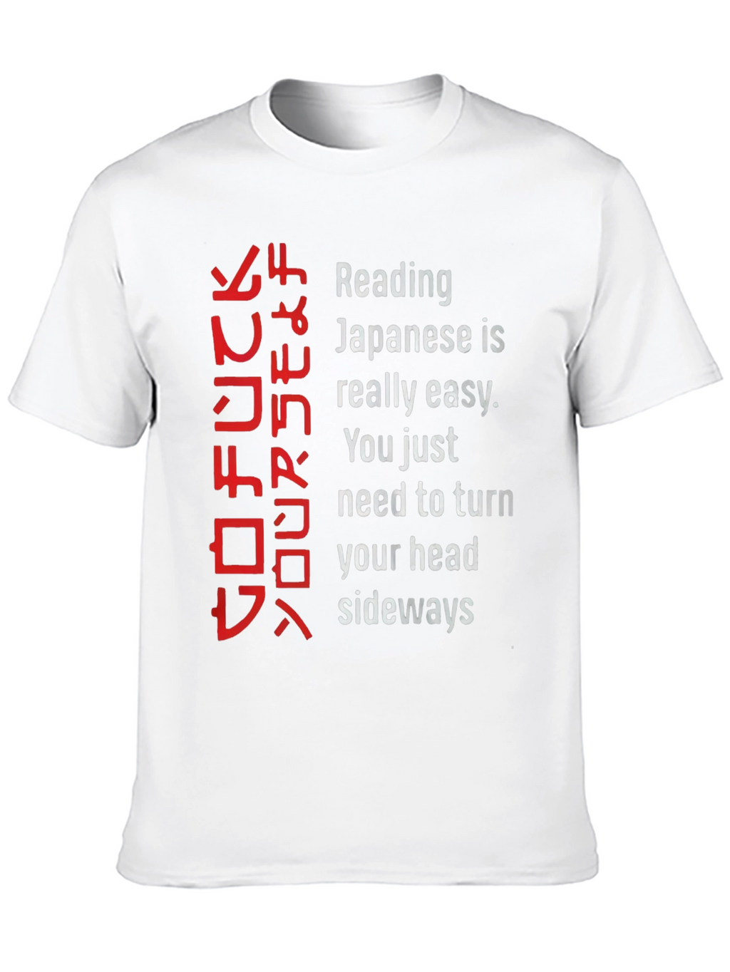 Funny Reading Japanese Shirt