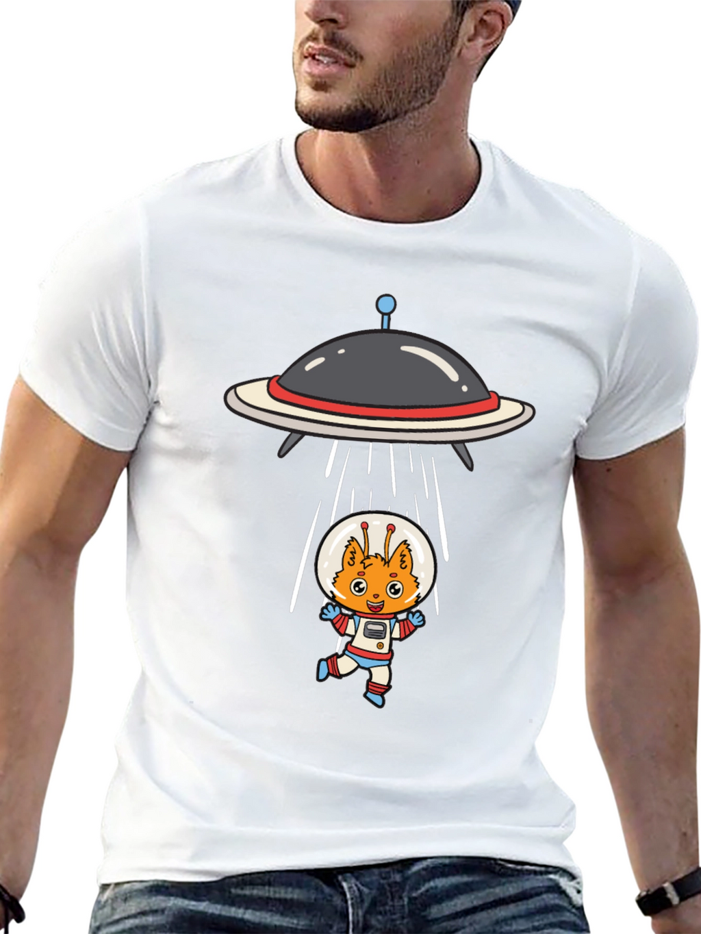 Alien Abduction T-Shirt: Funny UFO Design