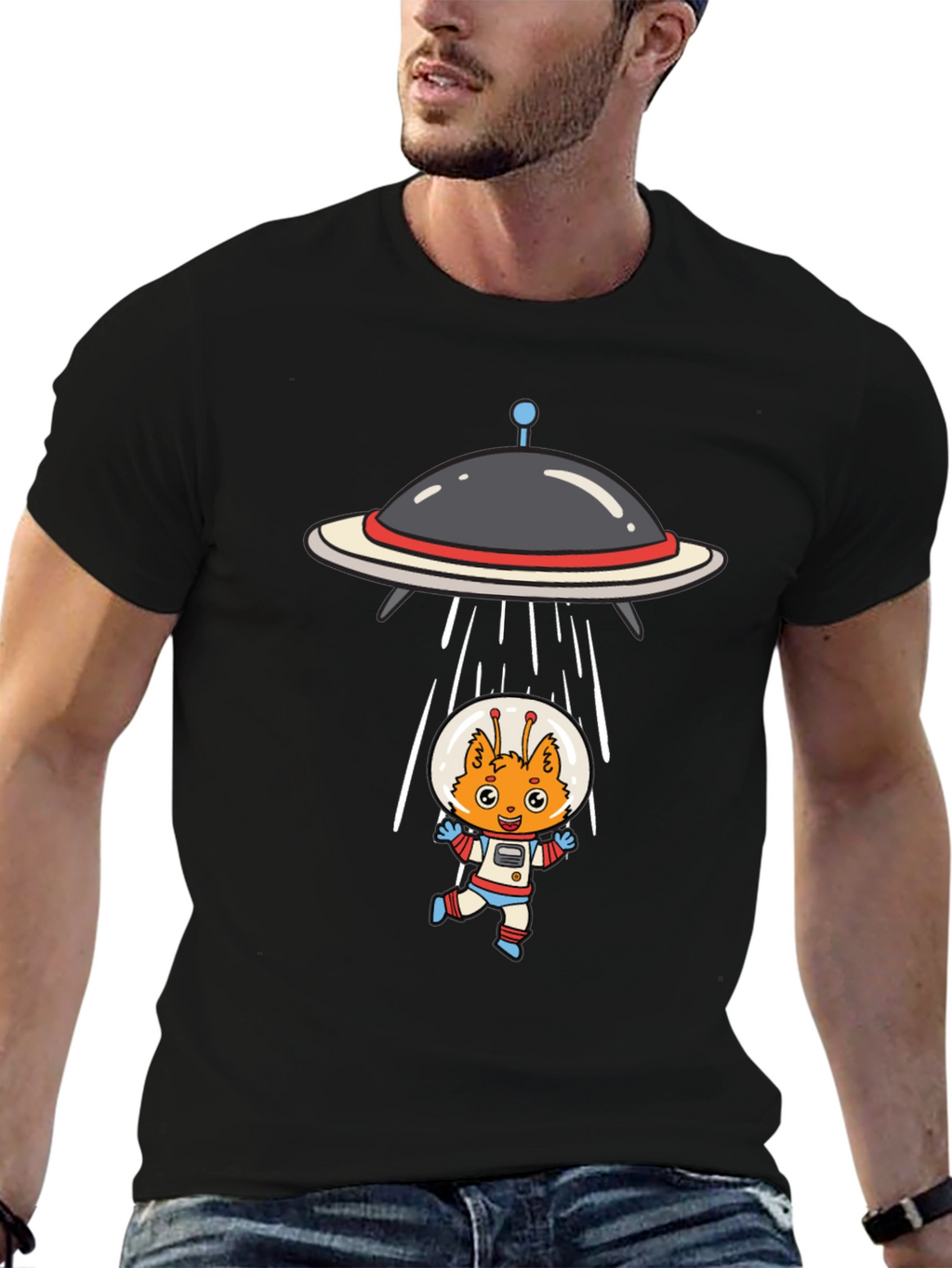 Alien Abduction T-Shirt: Funny UFO Design