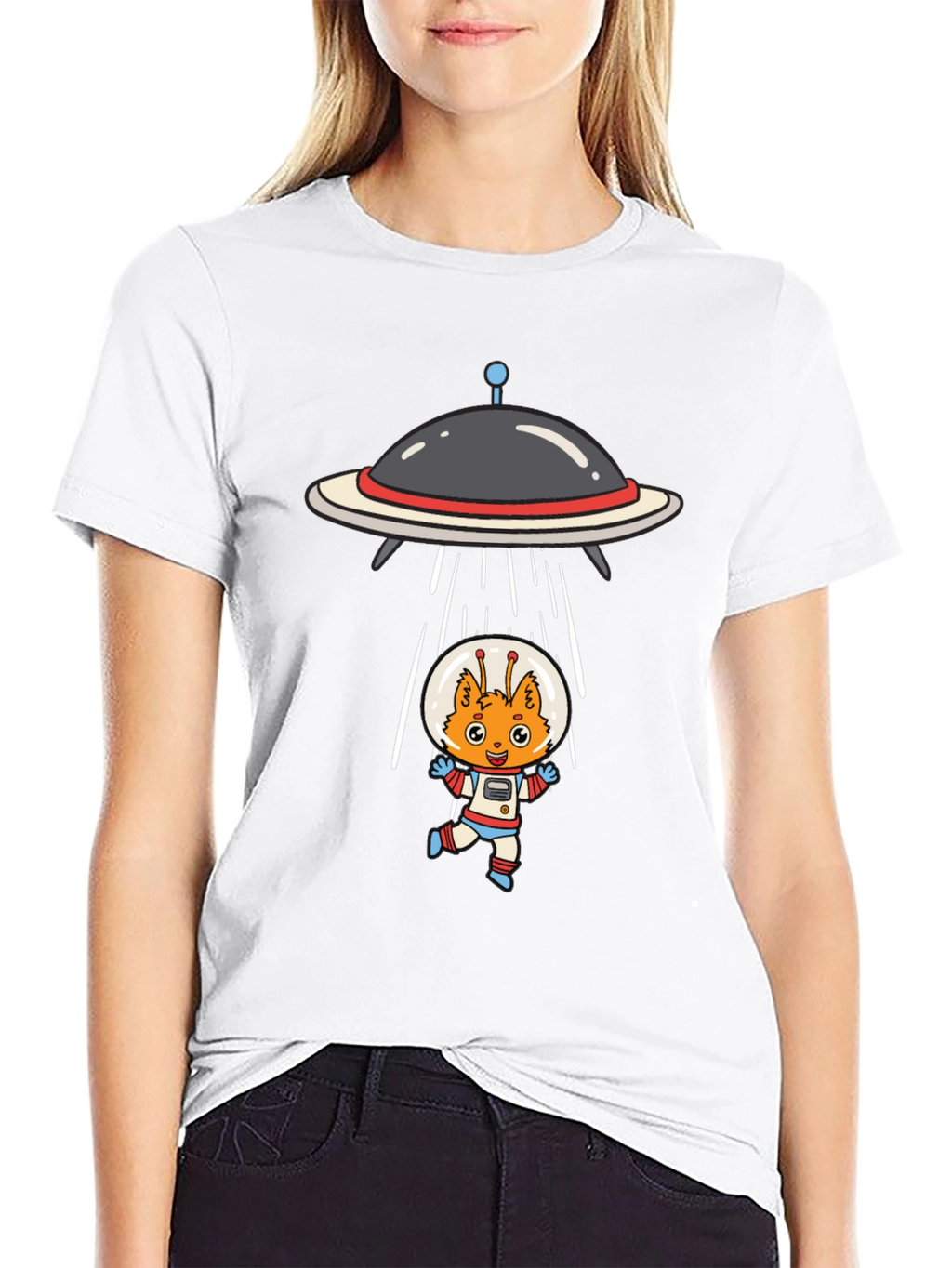Alien Abduction T-Shirt: Funny UFO Design