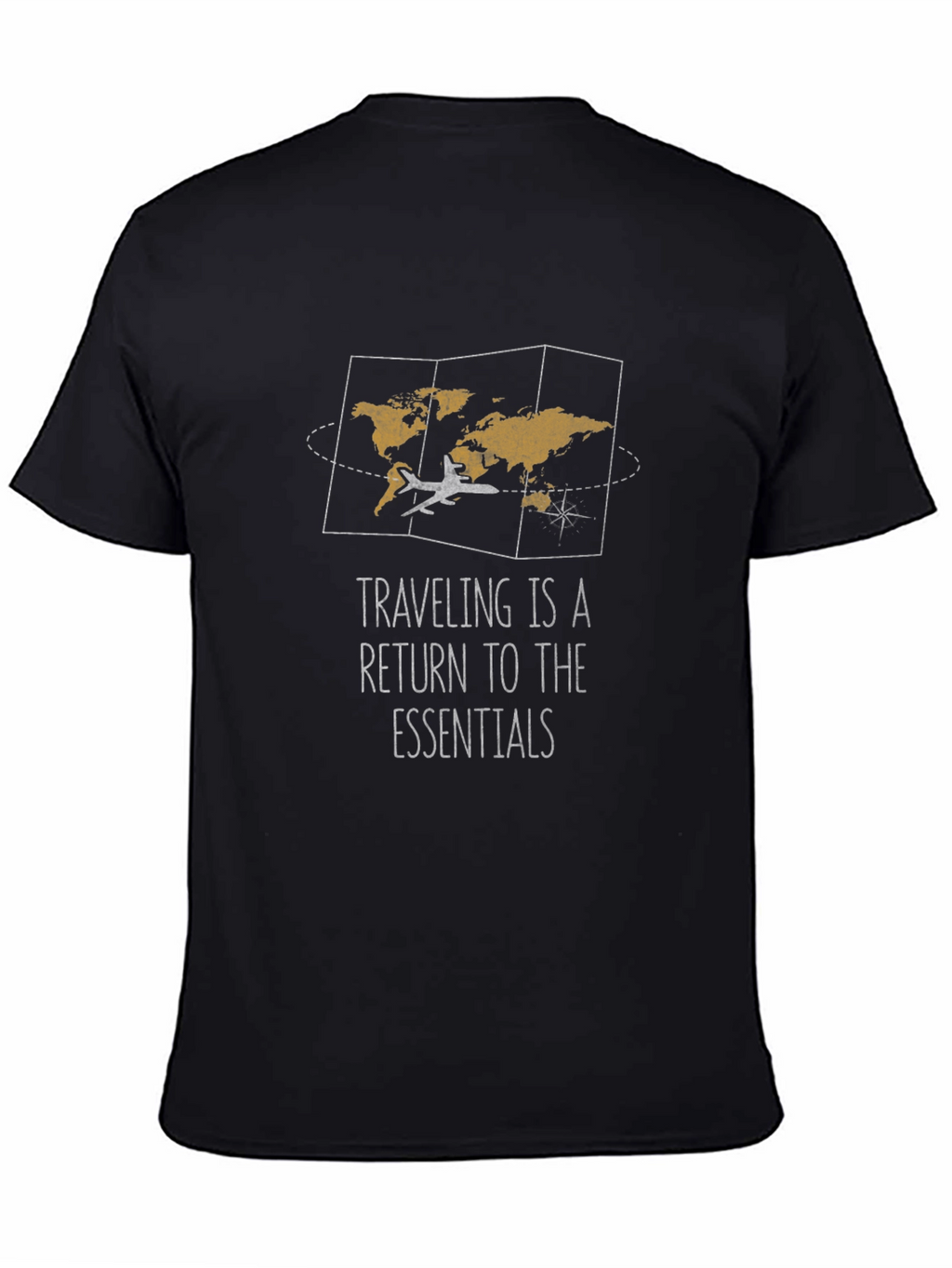 Travel Essentials T-Shirt - Adventure Awaits!