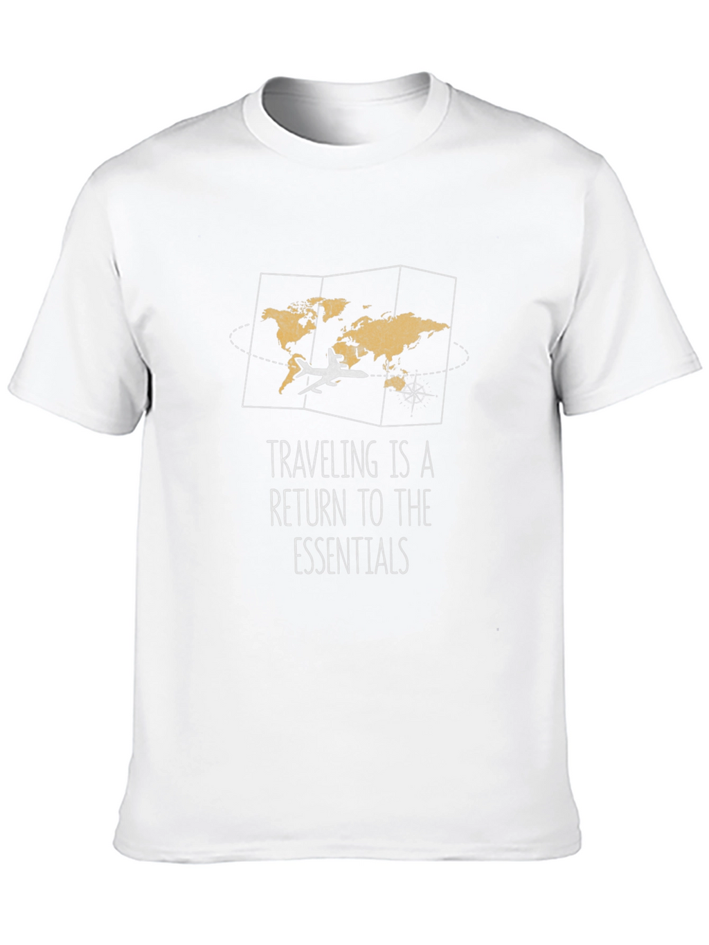 Travel Essentials T-Shirt - Adventure Awaits!