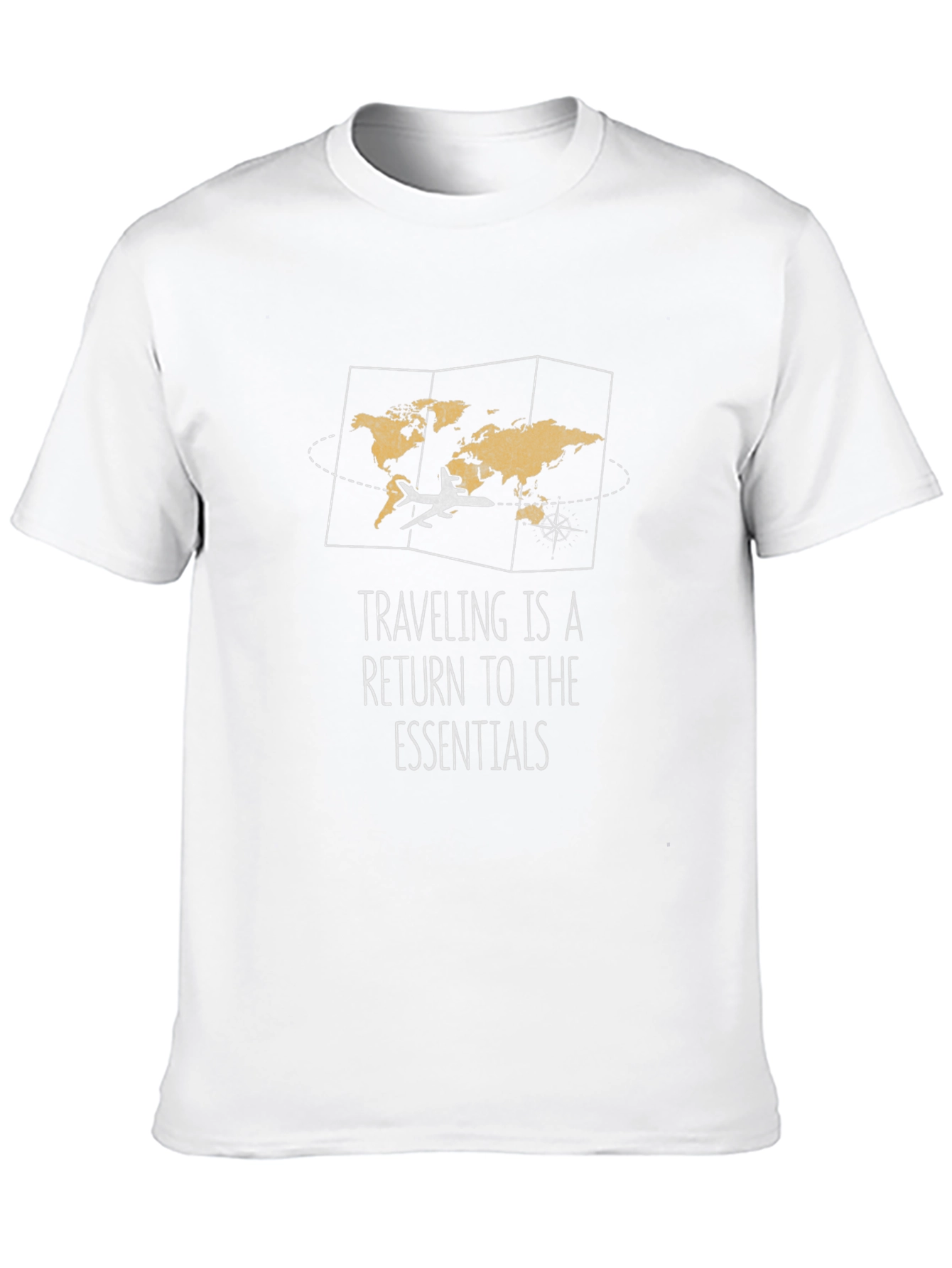 Travel Essentials T-Shirt - Adventure Awaits!