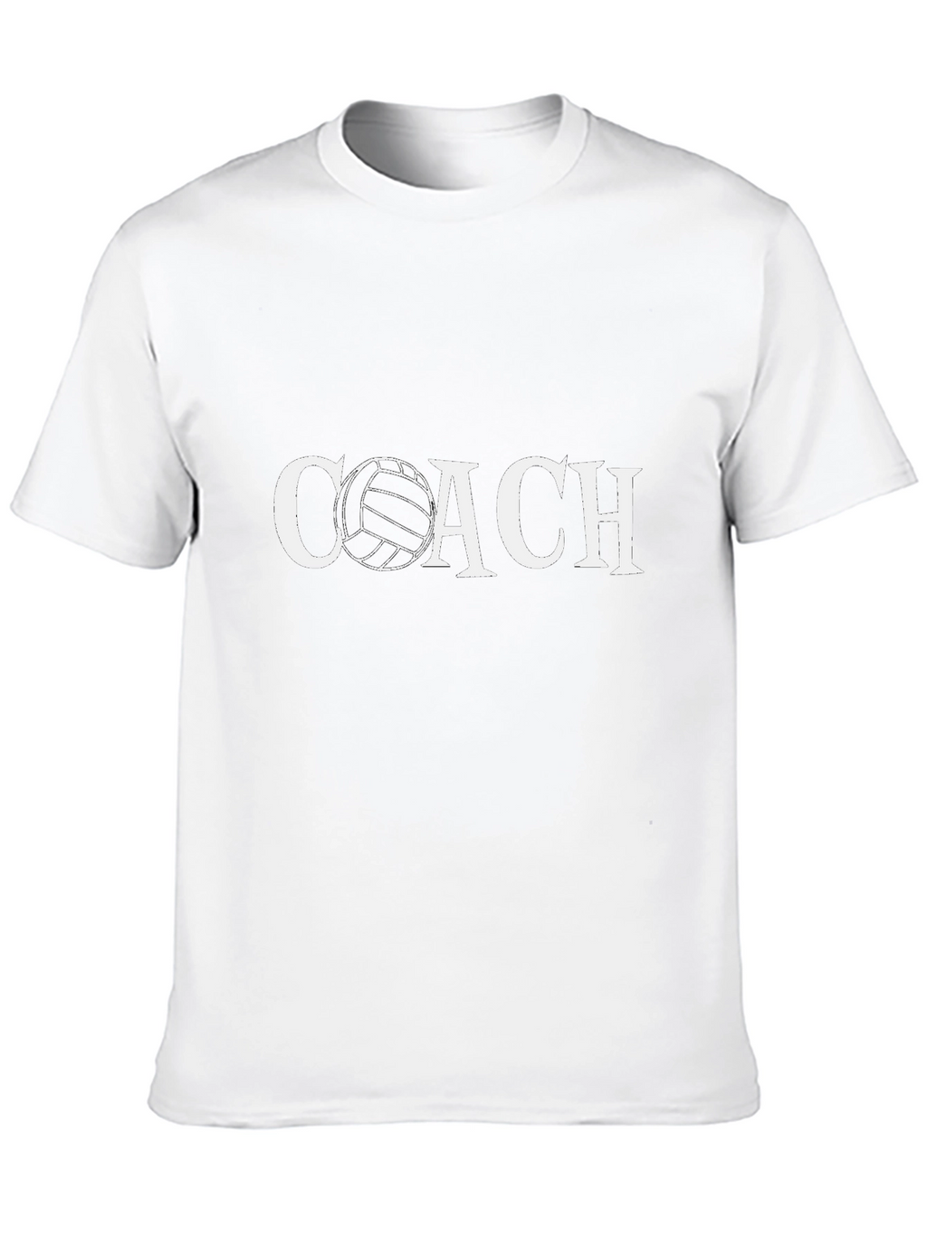 Volleyball Coach T-Shirt - Black