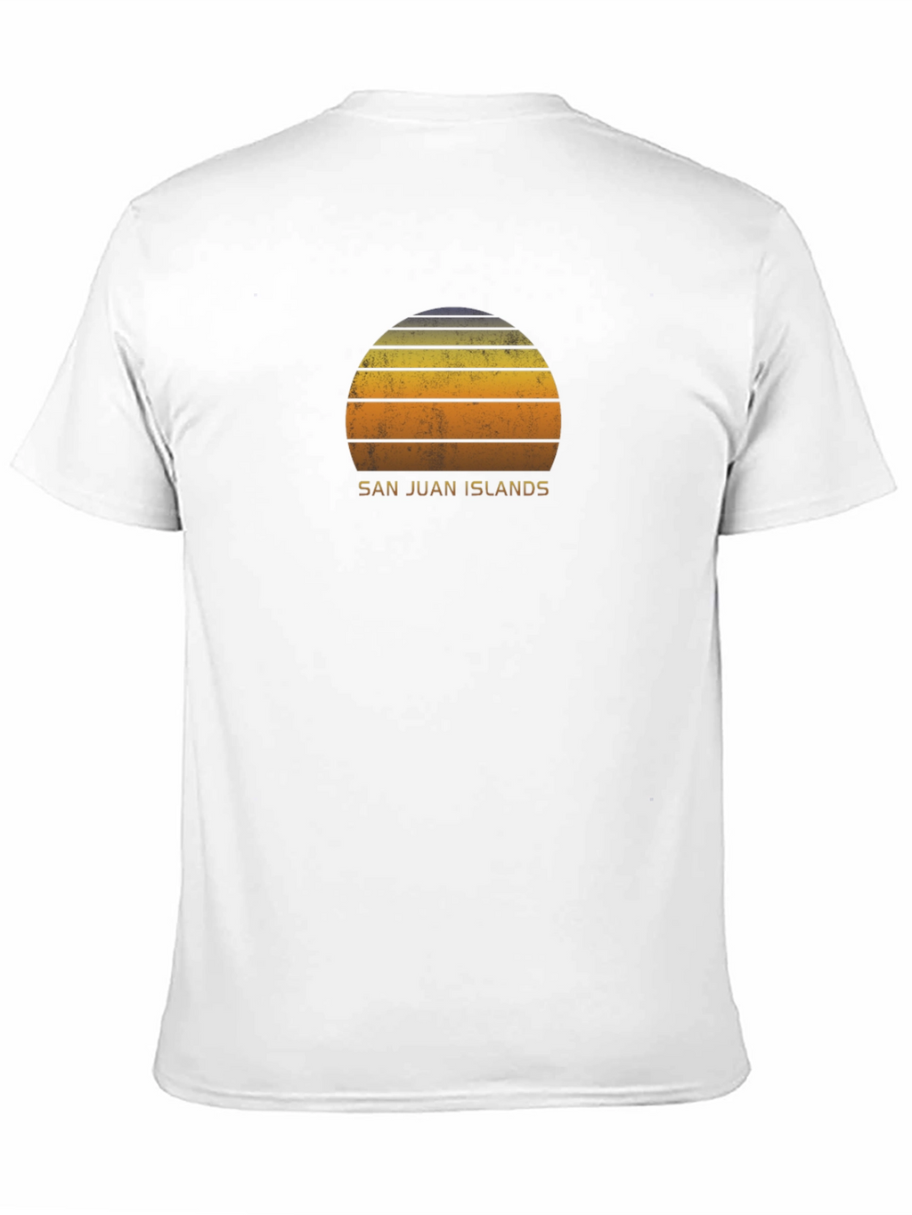 San Juan Islands Retro Sunset Graphic Tee