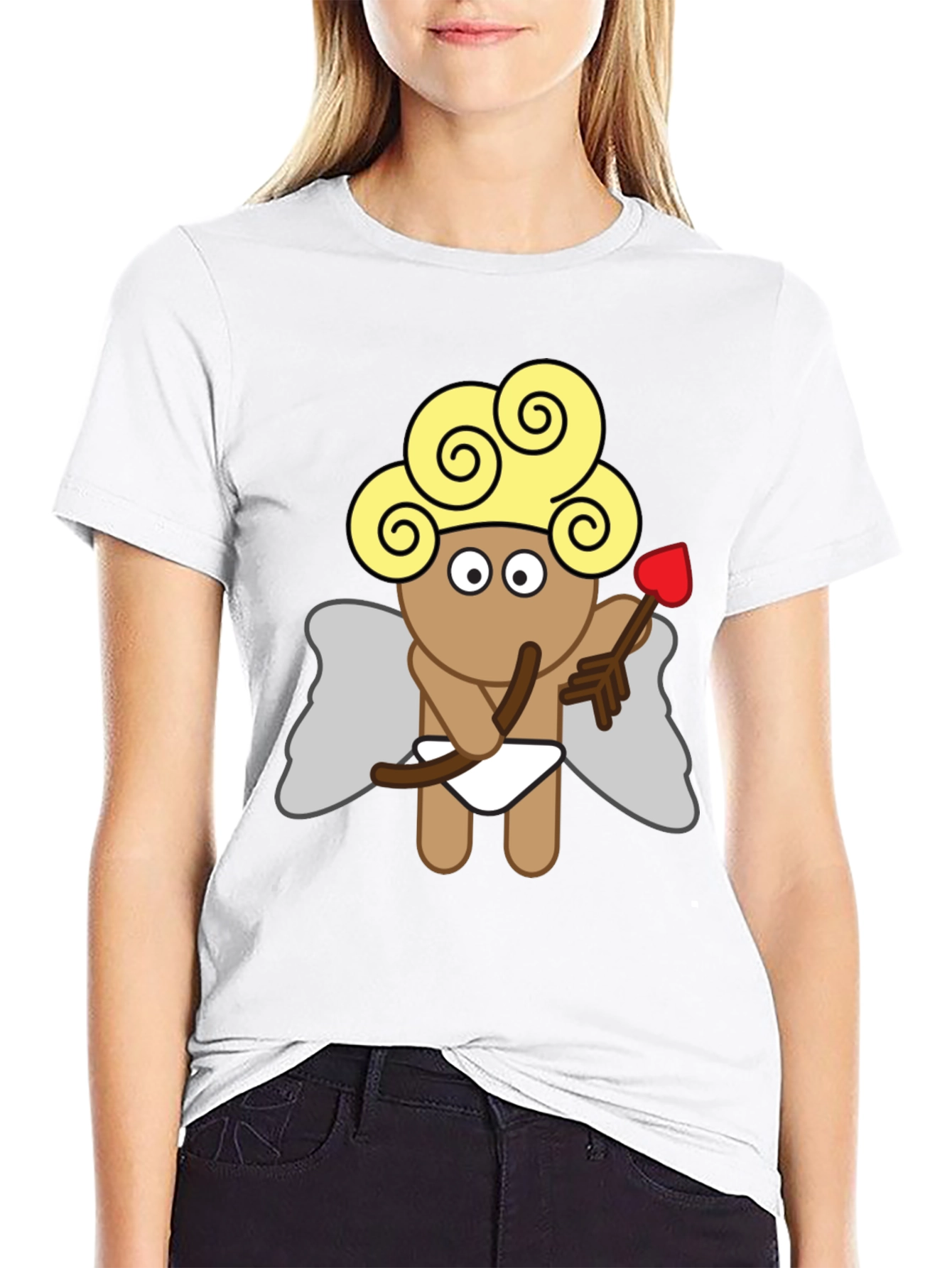 Cupid Graphic Tee - Fun Valentines Day Shirt