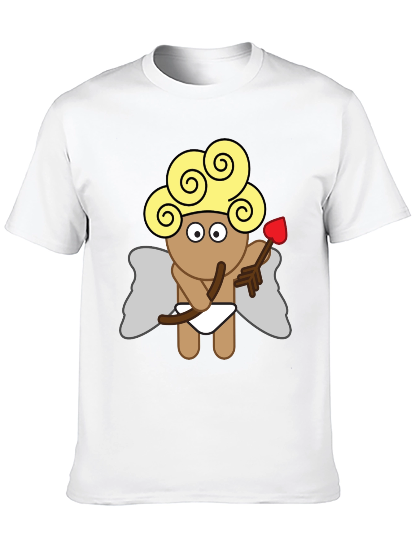Cupid Graphic Tee - Fun Valentines Day Shirt