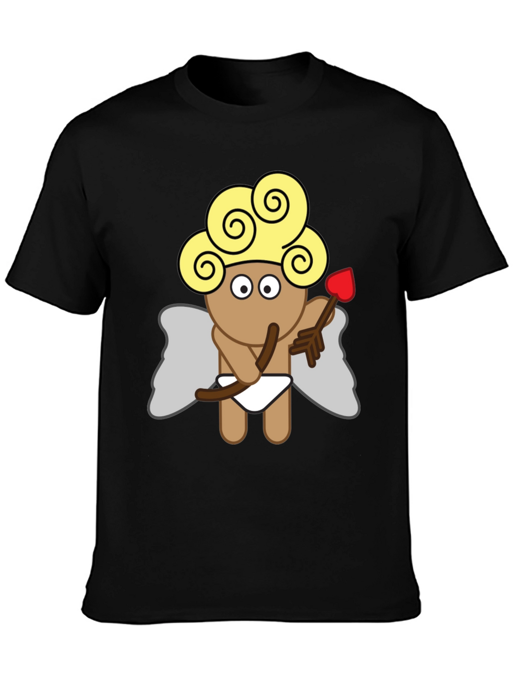 Cupid Graphic Tee - Fun Valentines Day Shirt