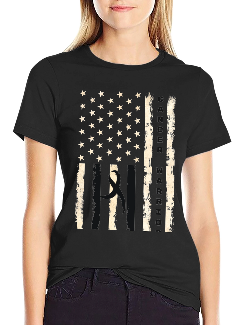 American Flag Suicide Awareness T-Shirt