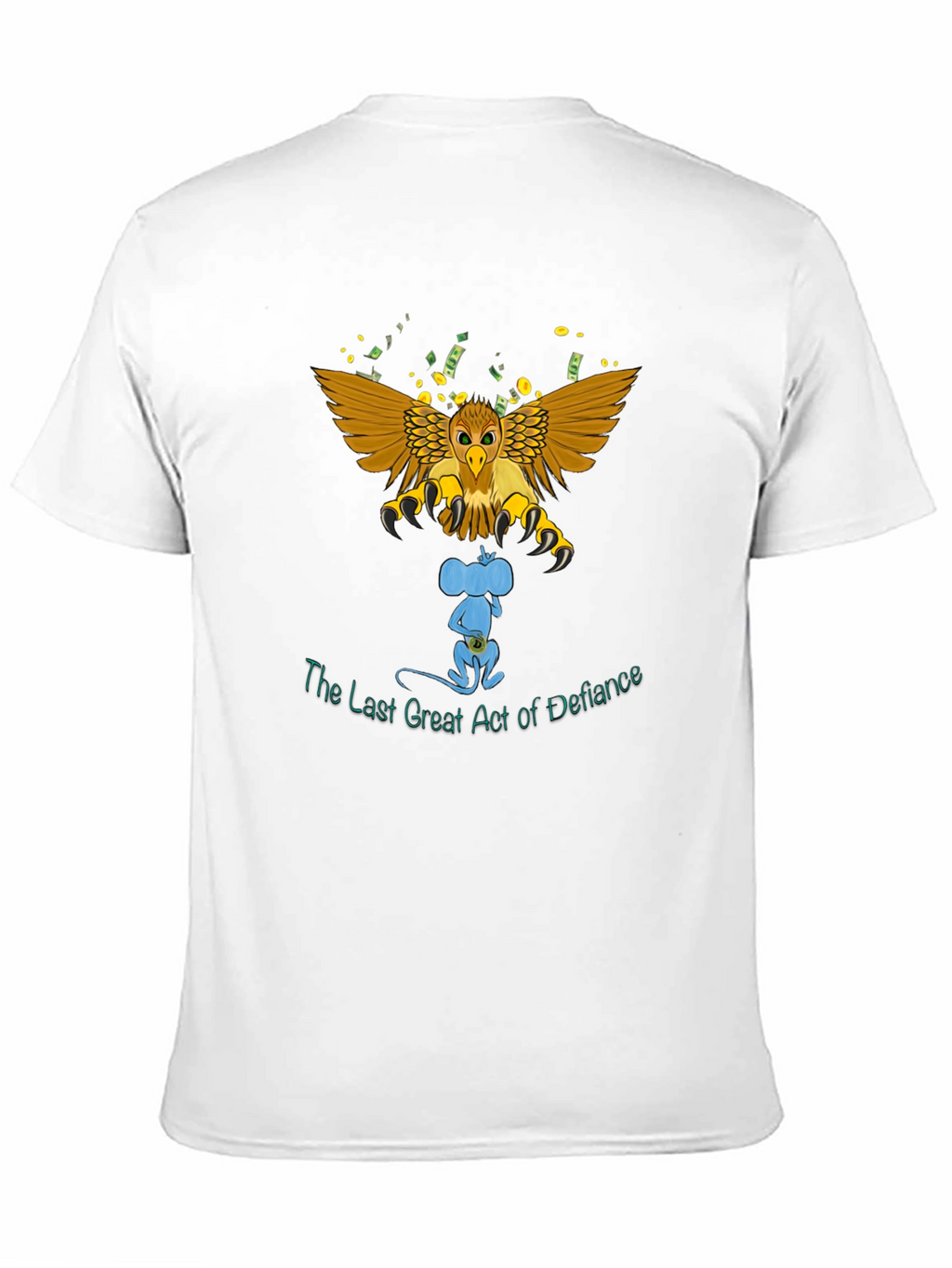 Defiant Mouse Graphic T-Shirt