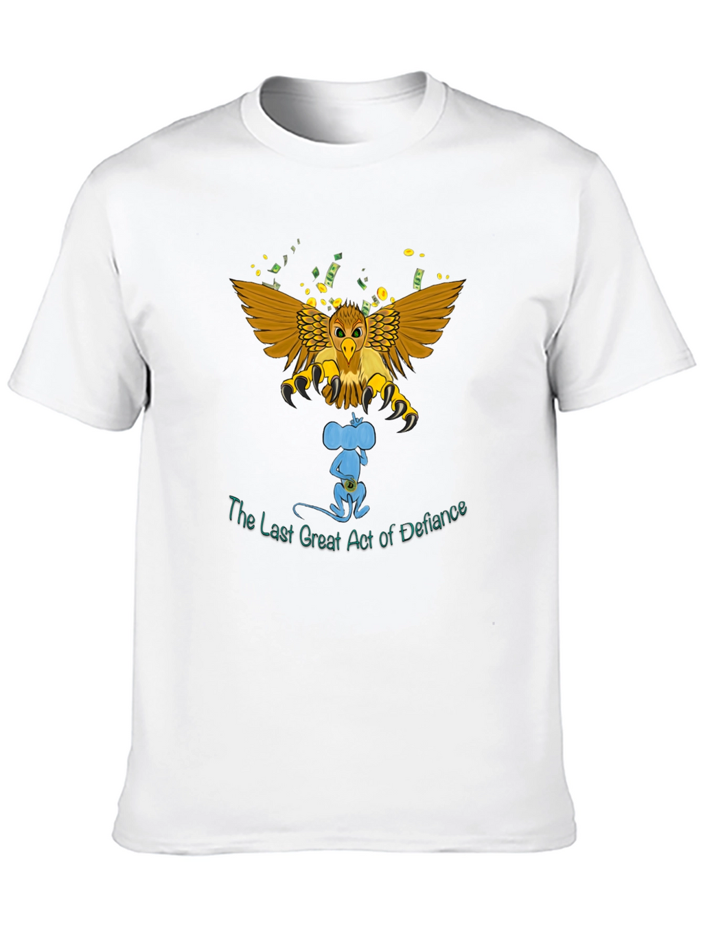 Defiant Mouse Graphic T-Shirt