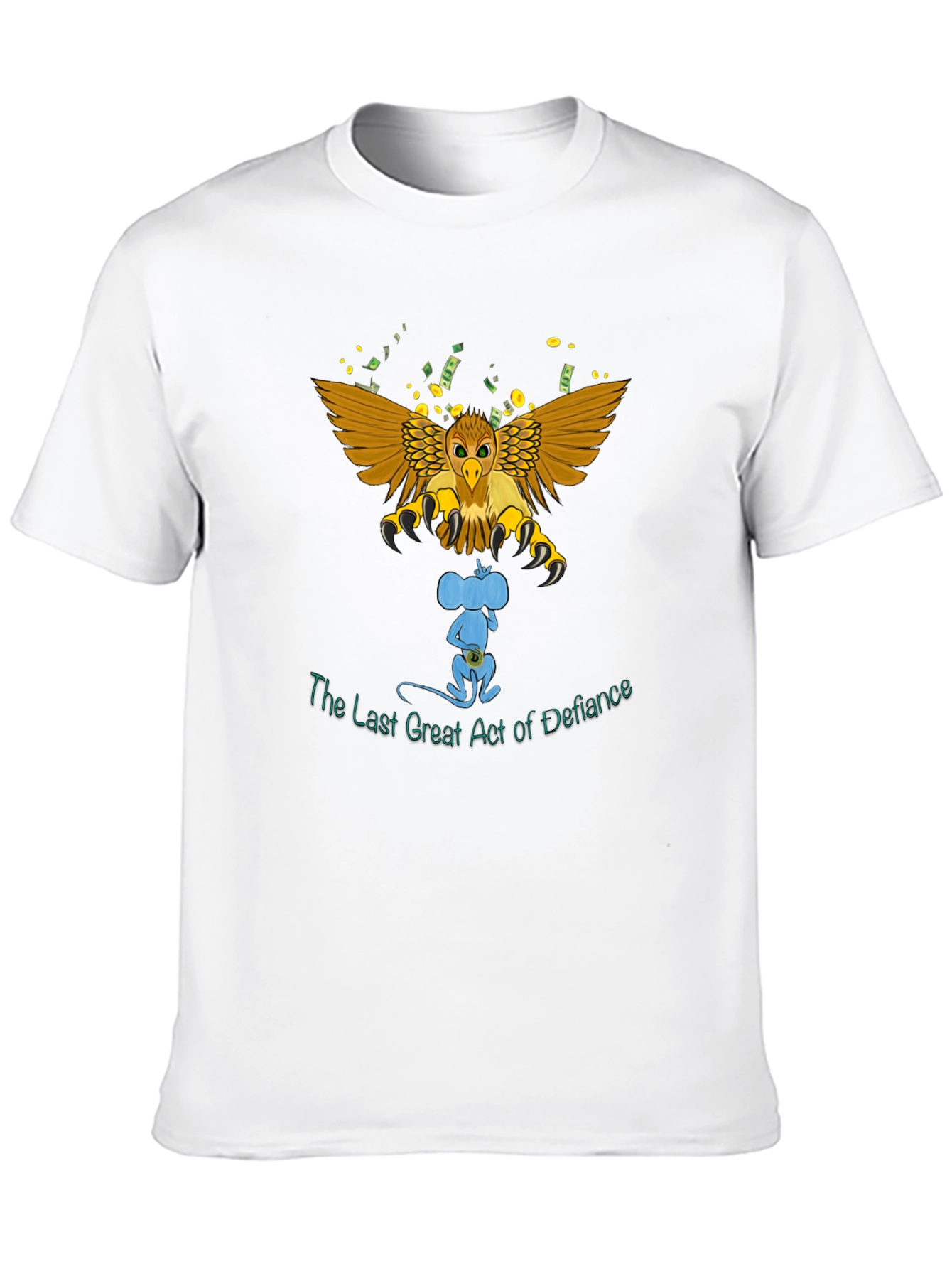Defiant Mouse Graphic T-Shirt