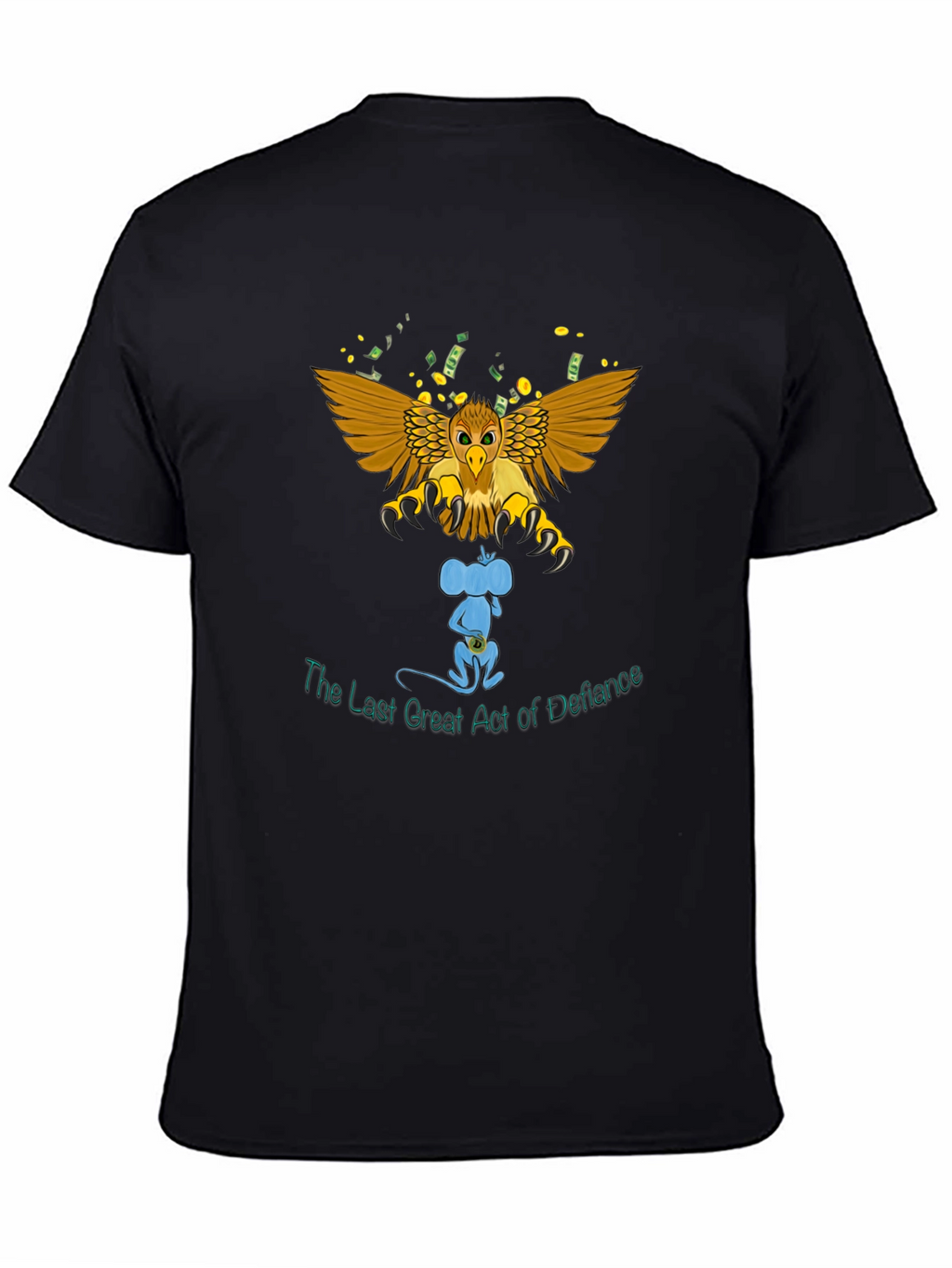 Defiant Mouse Graphic T-Shirt