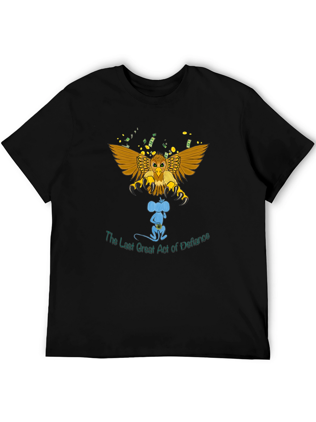 Defiant Mouse Graphic T-Shirt