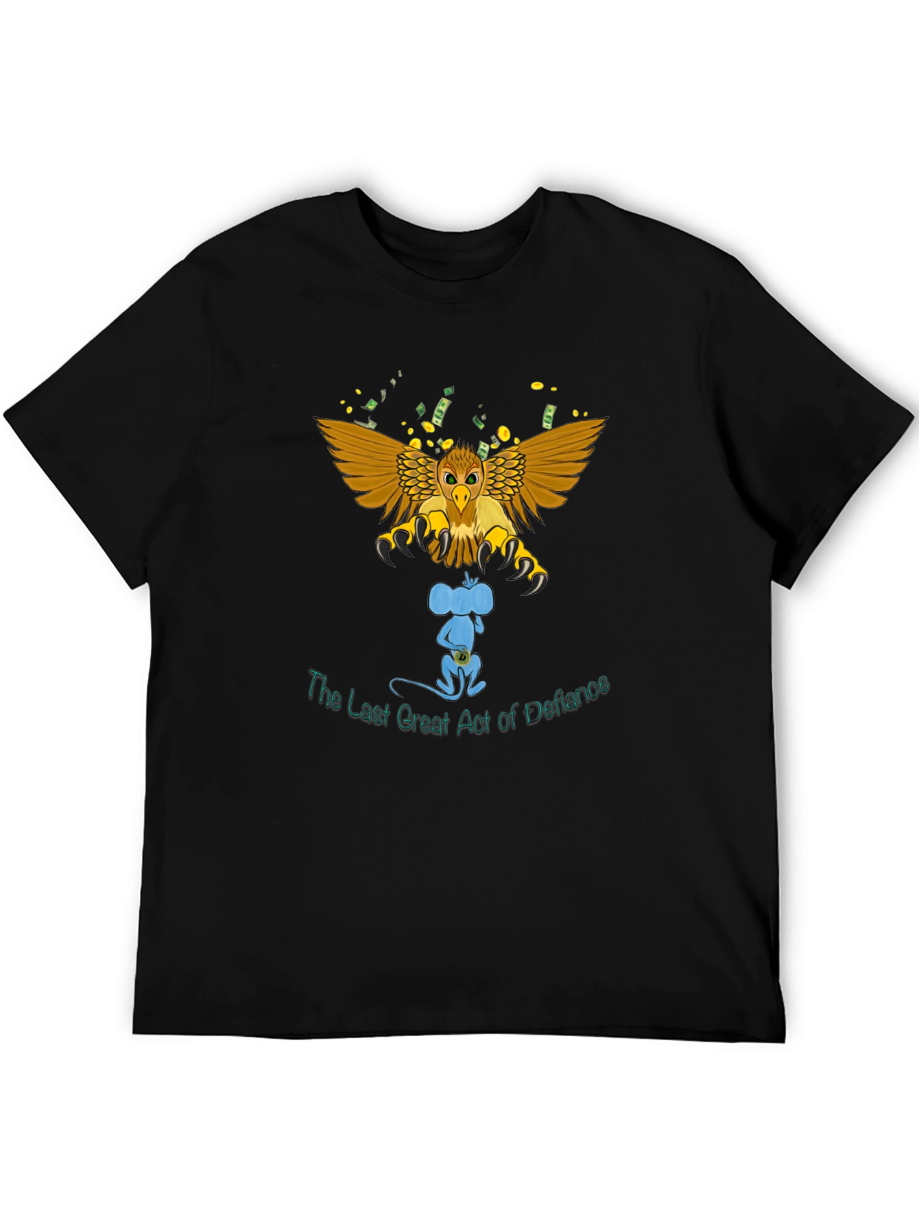 Defiant Mouse Graphic T-Shirt