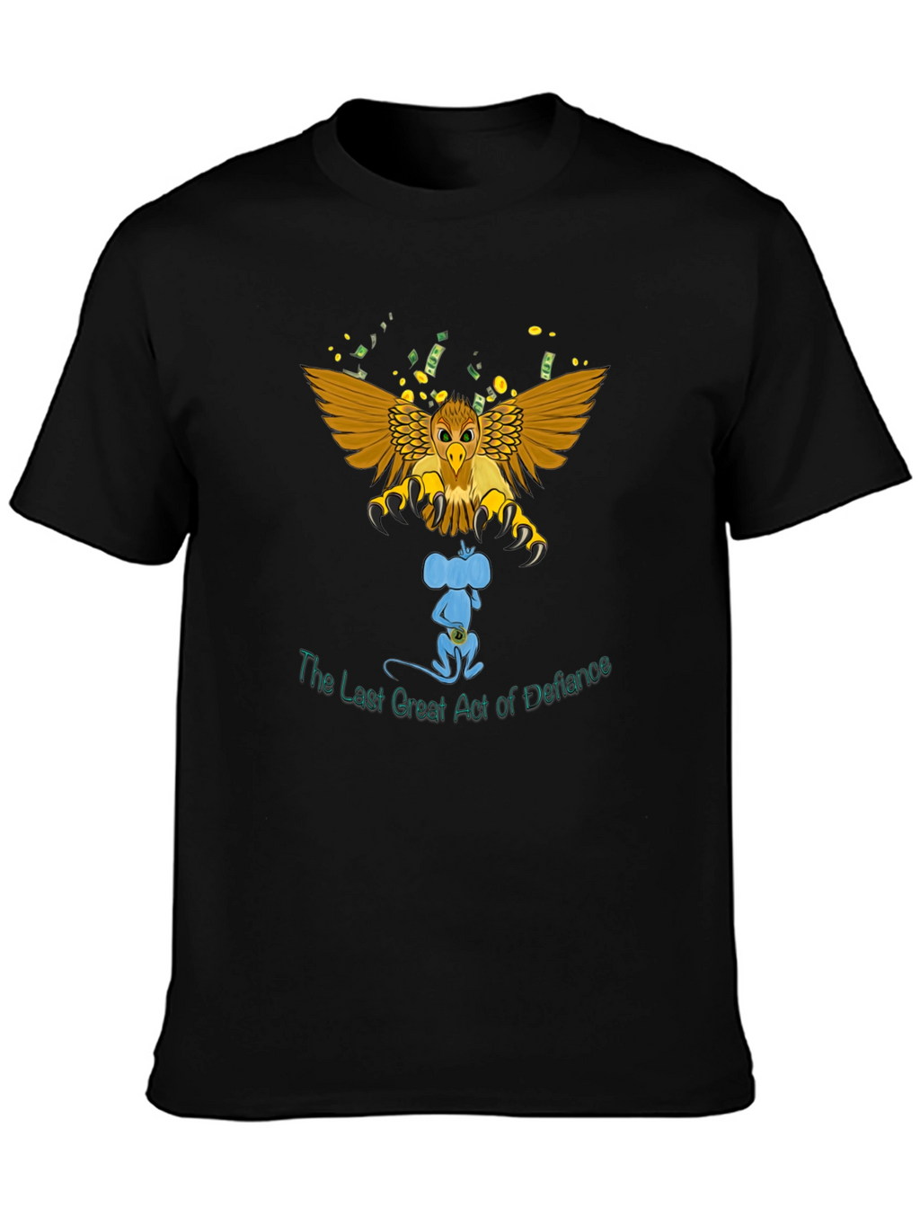 Defiant Mouse Graphic T-Shirt