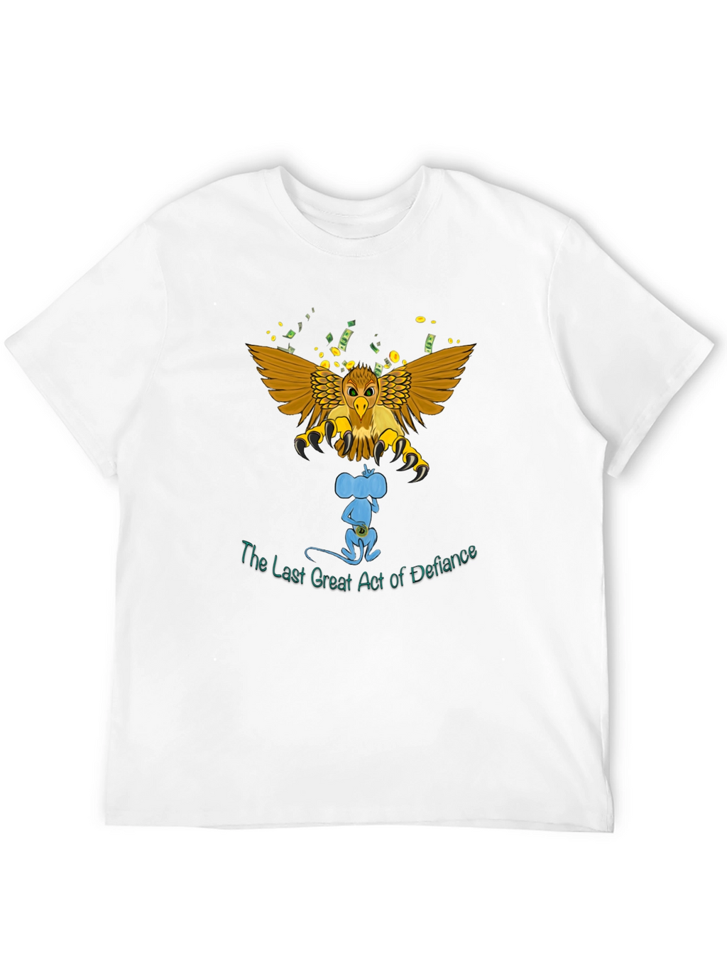Defiant Mouse Graphic T-Shirt