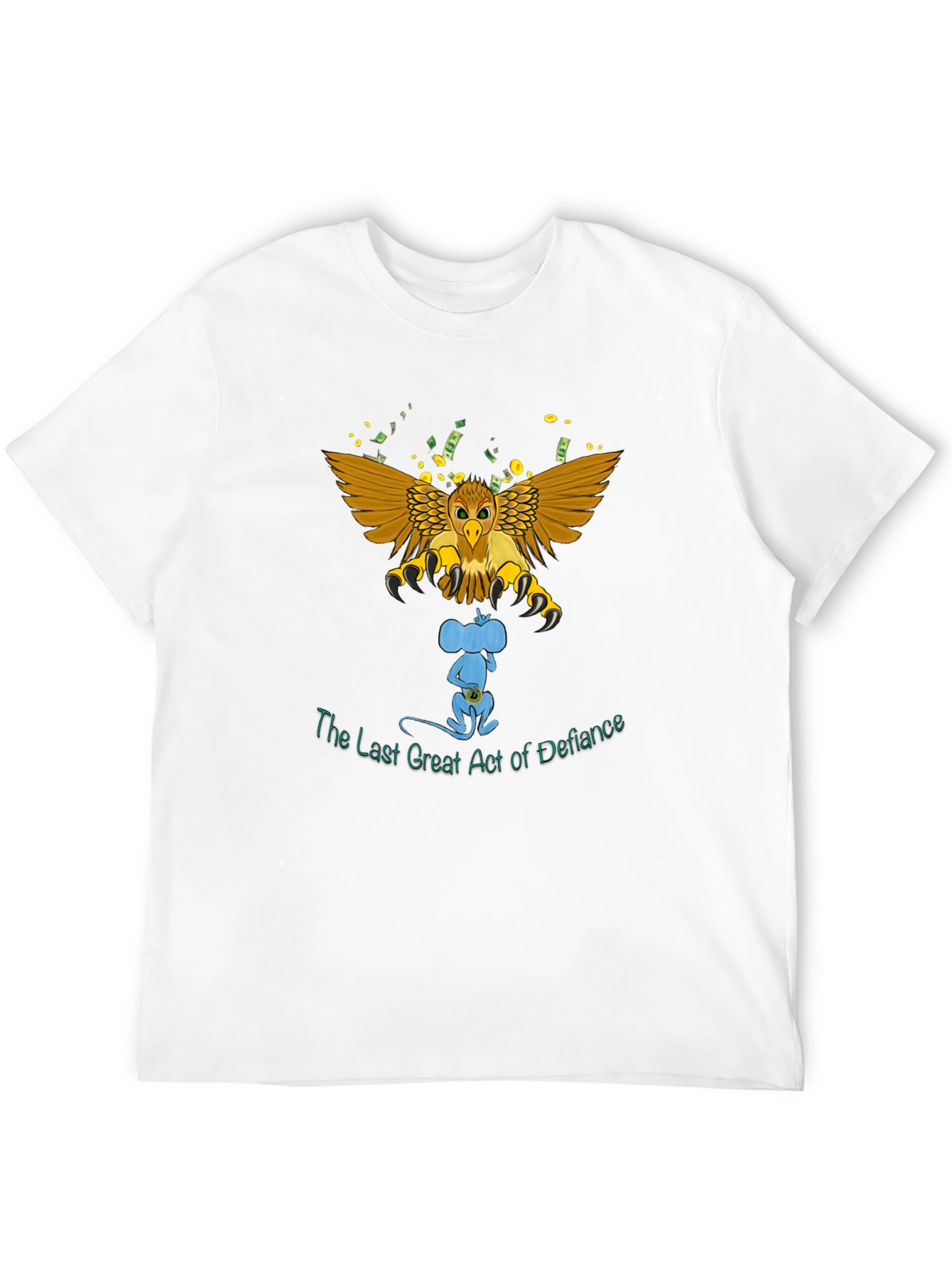 Defiant Mouse Graphic T-Shirt