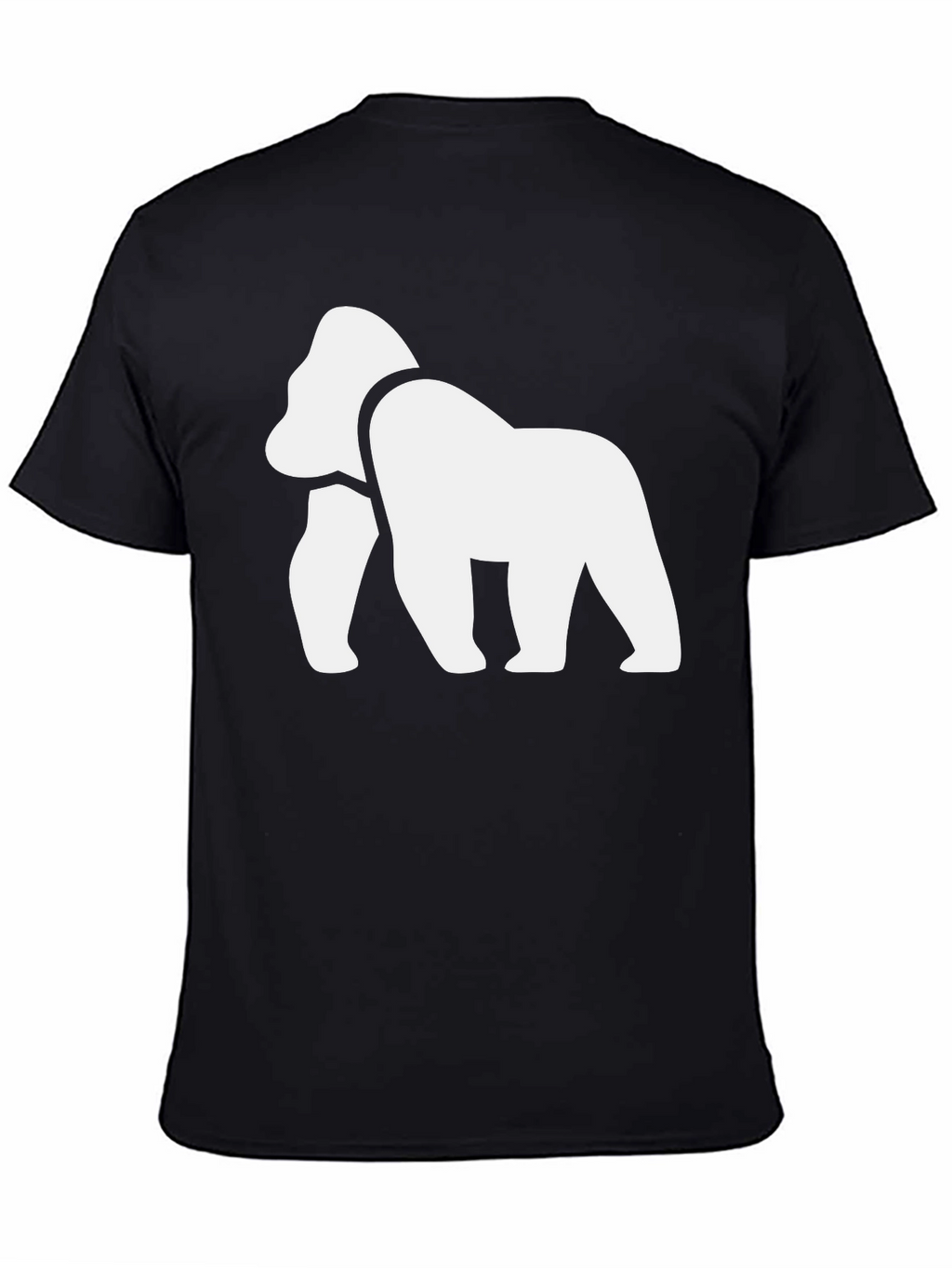 Gorilla Graphic Tee - Black Cotton