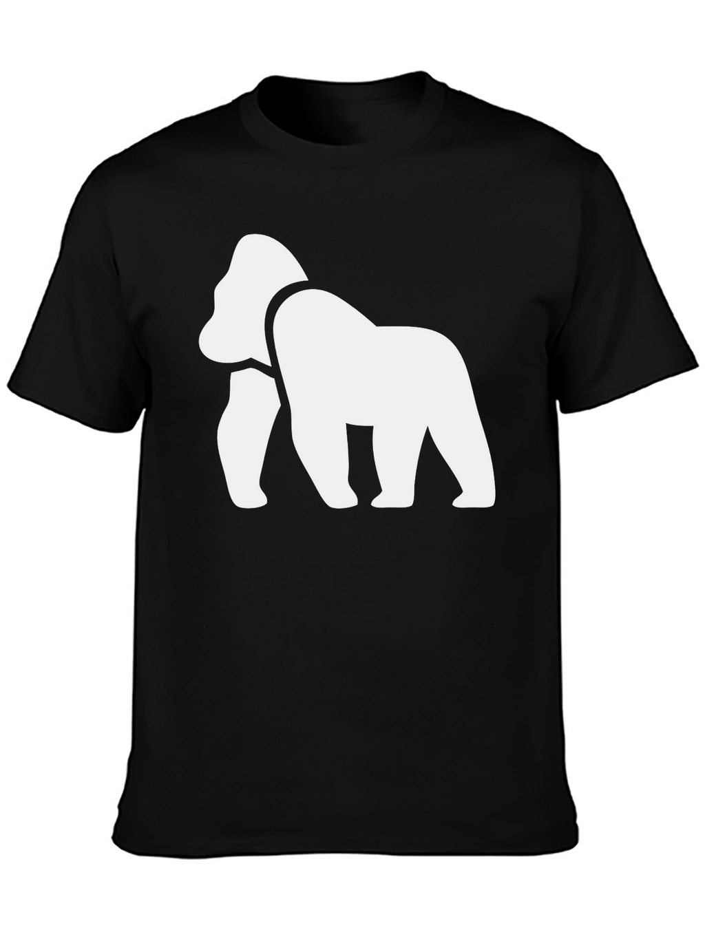 Gorilla Graphic Tee - Black Cotton