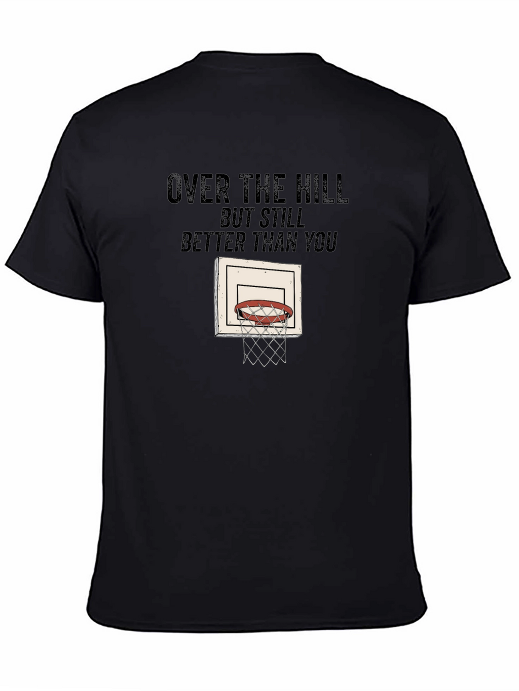 Over The Hill Basketball T-Shirt