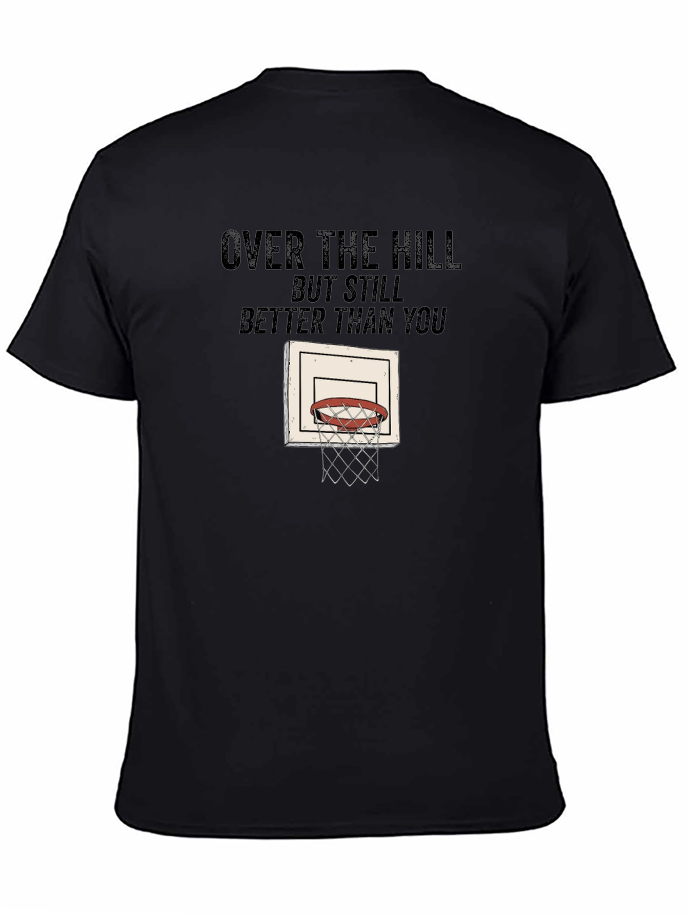 Over The Hill Basketball T-Shirt