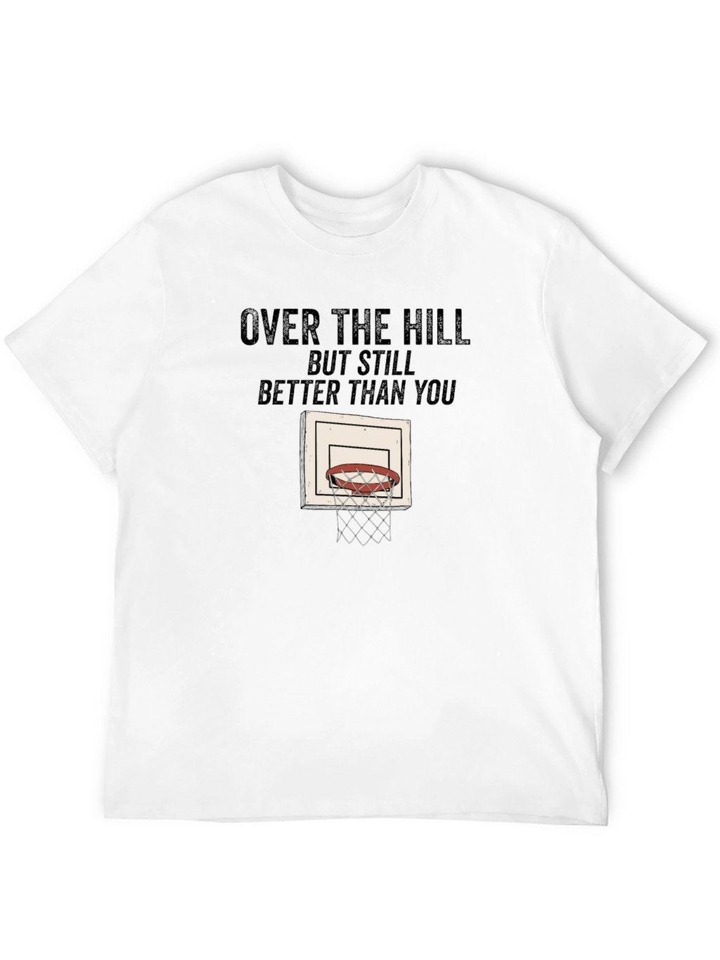 Over The Hill Basketball T-Shirt