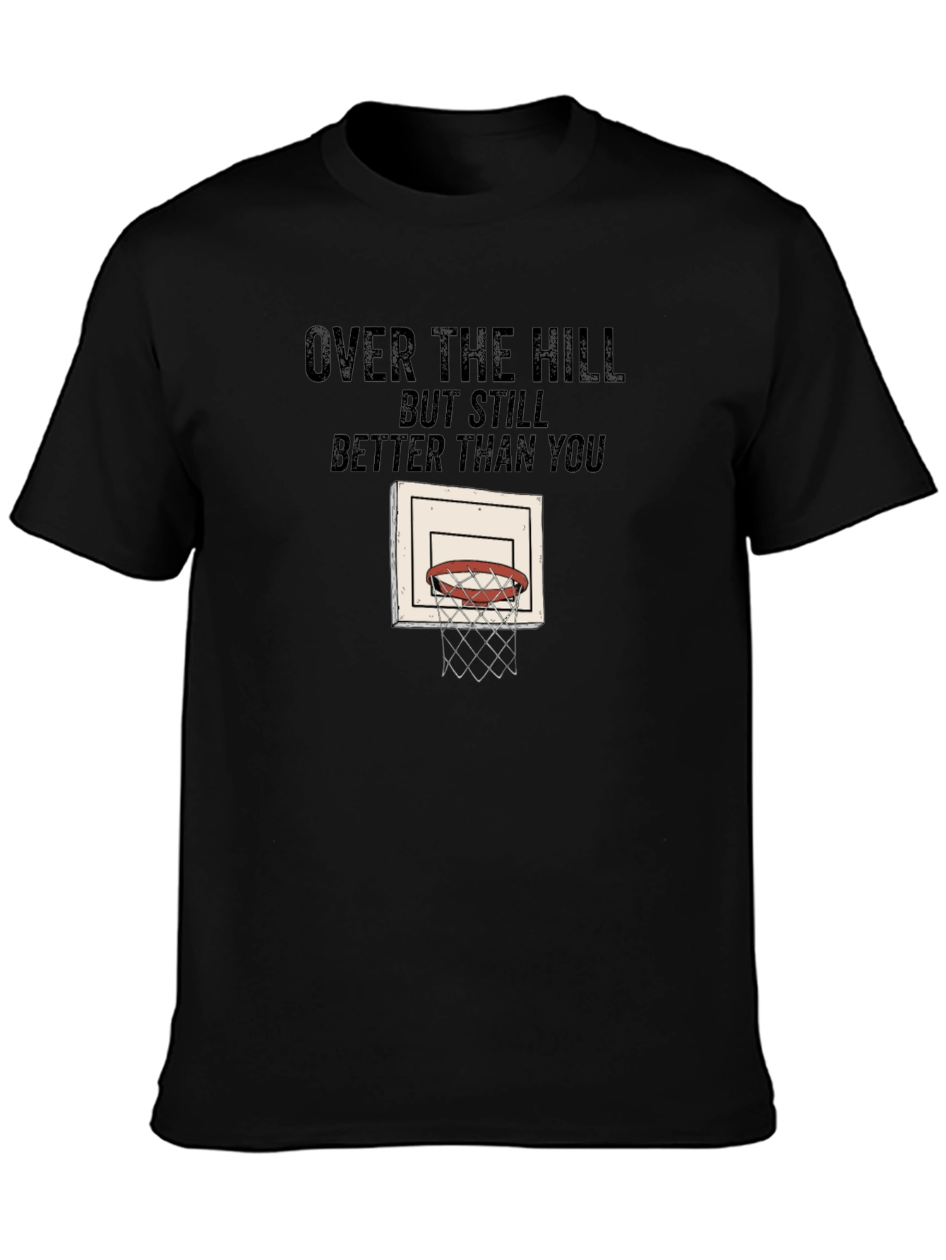 Over The Hill Basketball T-Shirt