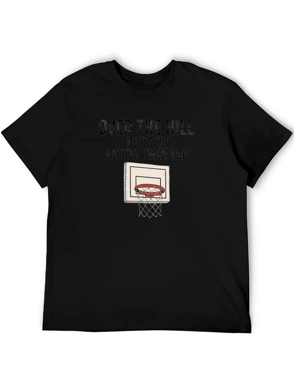Over The Hill Basketball T-Shirt