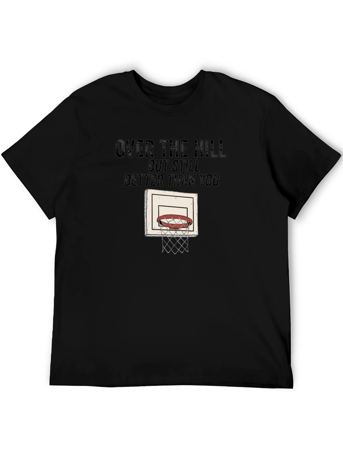 Over The Hill Basketball T-Shirt