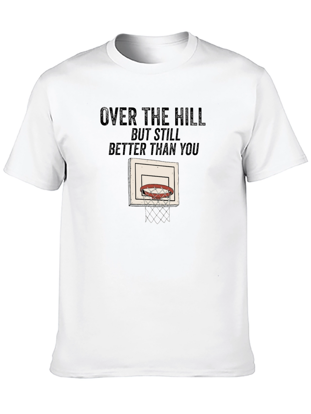 Over The Hill Basketball T-Shirt