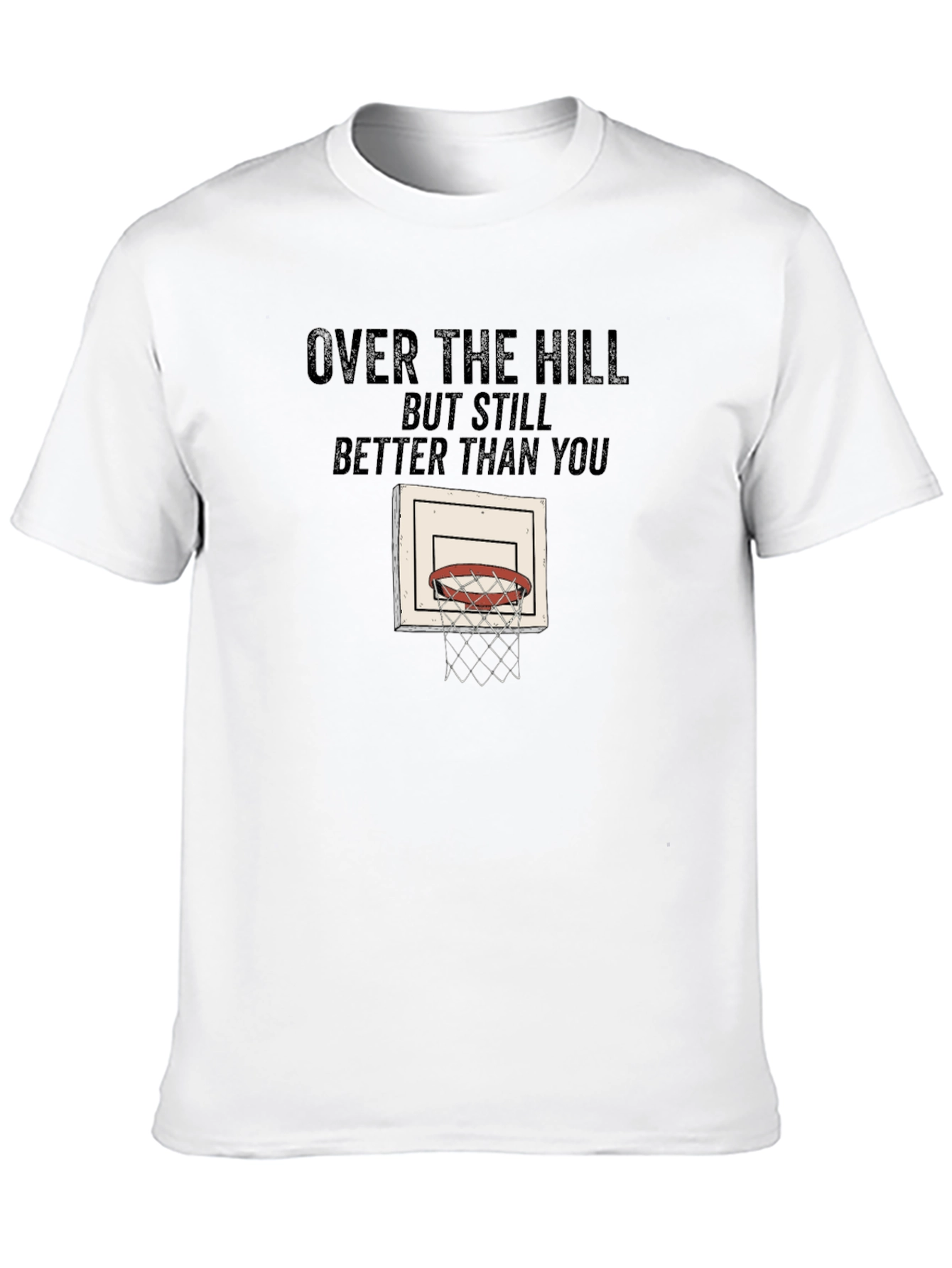 Over The Hill Basketball T-Shirt
