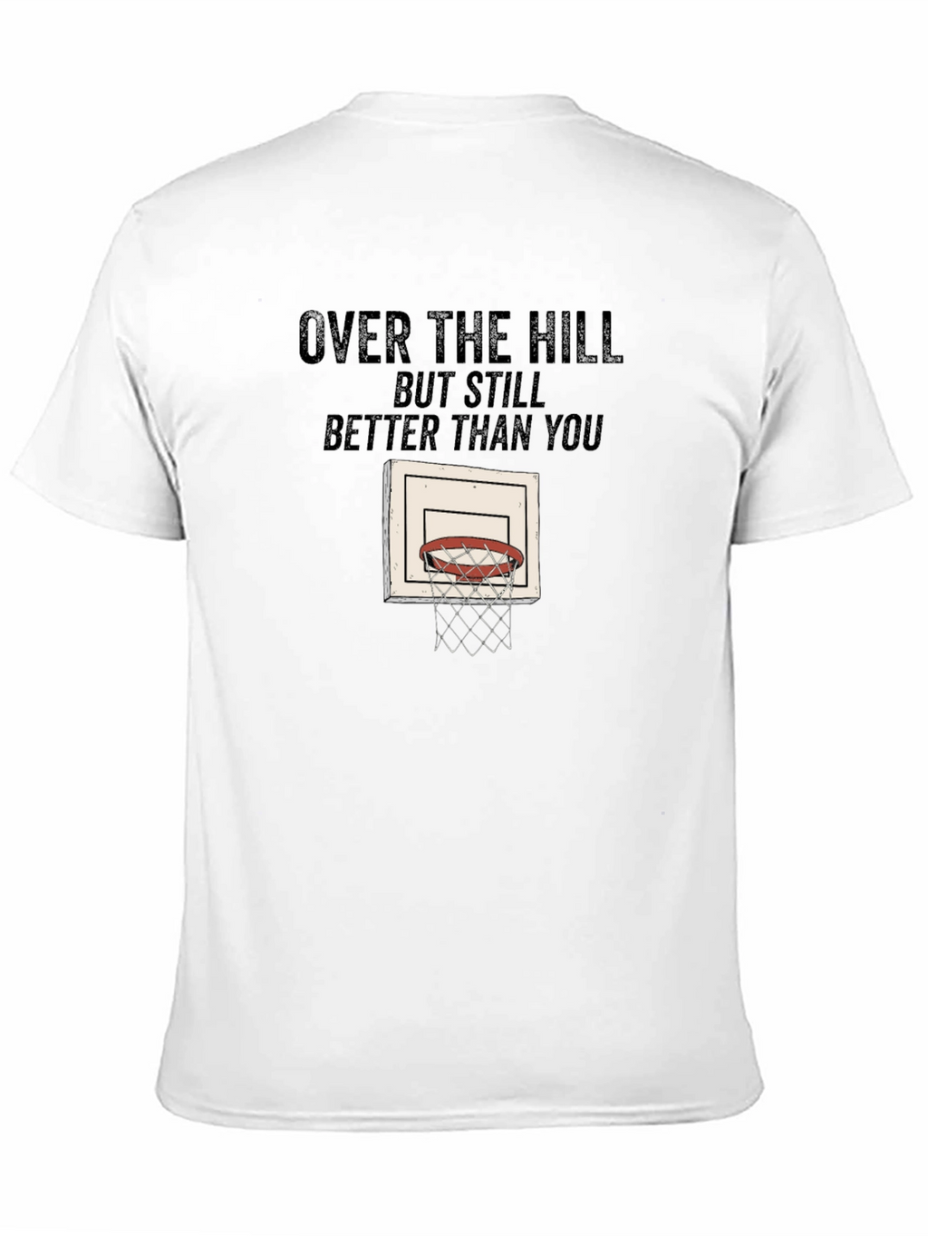 Over The Hill Basketball T-Shirt