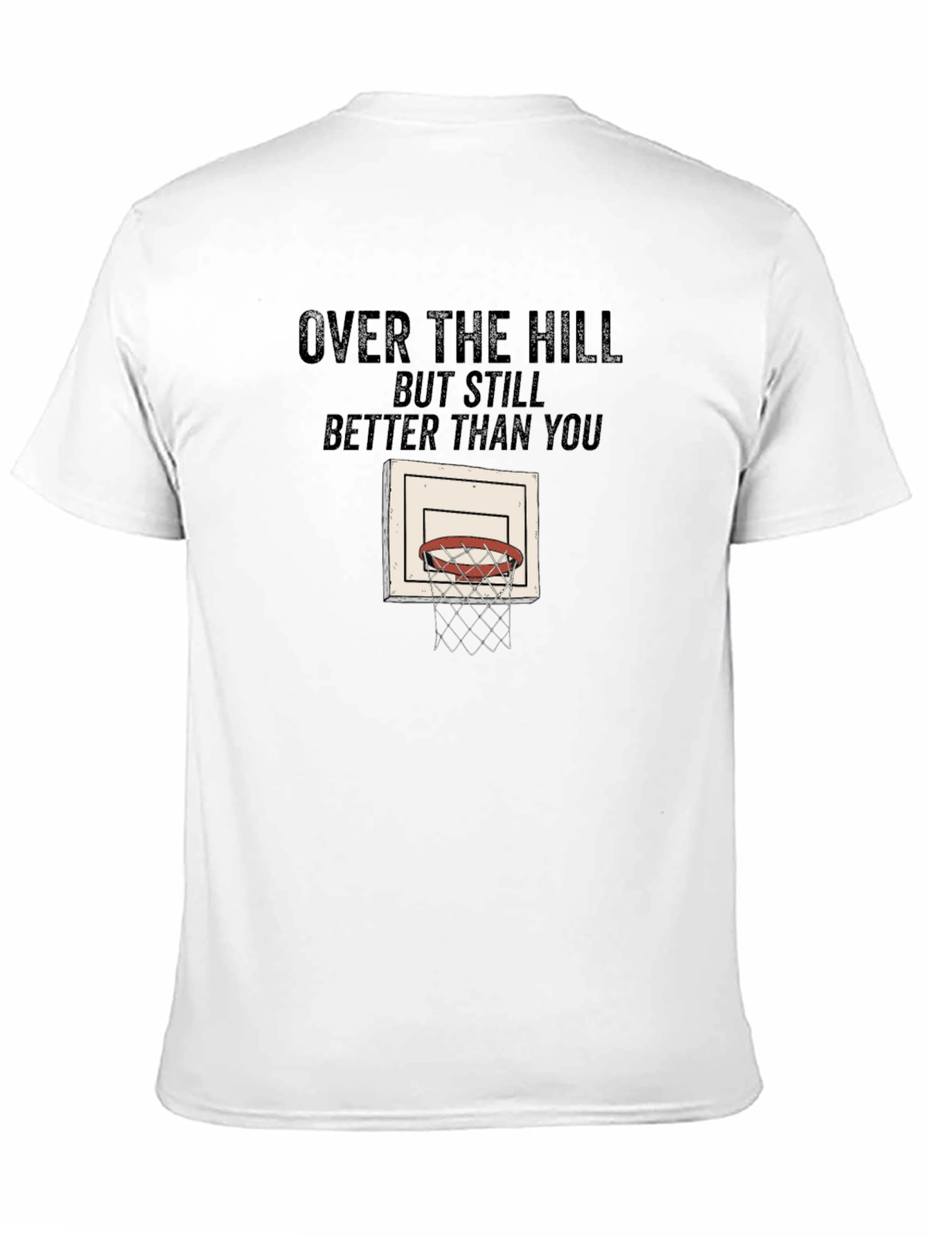 Over The Hill Basketball T-Shirt