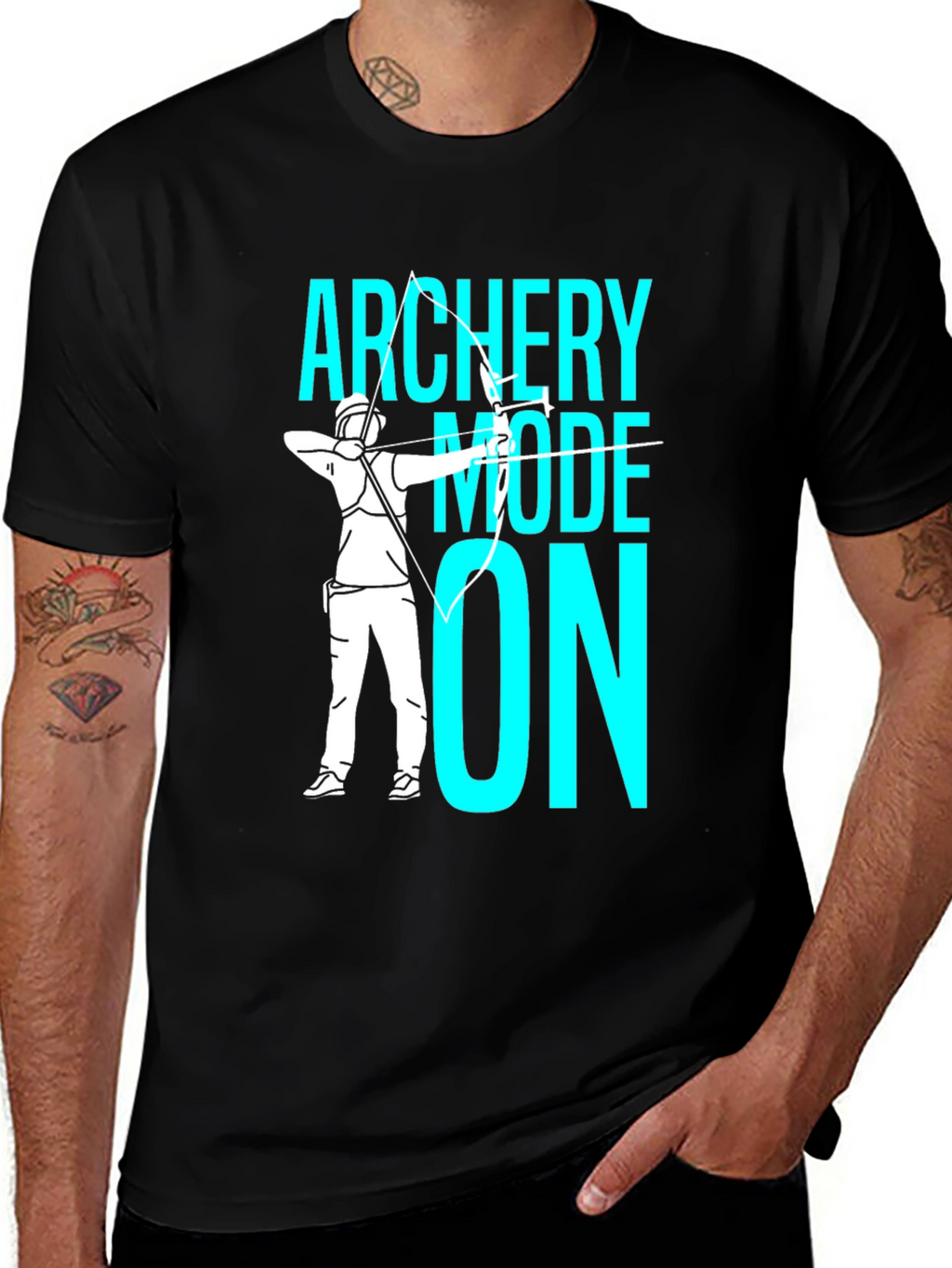 Archery Mode On Graphic T-Shirt
