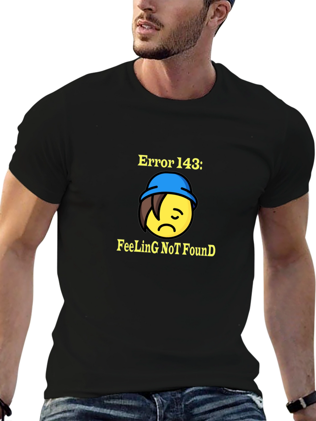 Error 143 Feeling Not Found T-Shirt - Unisex