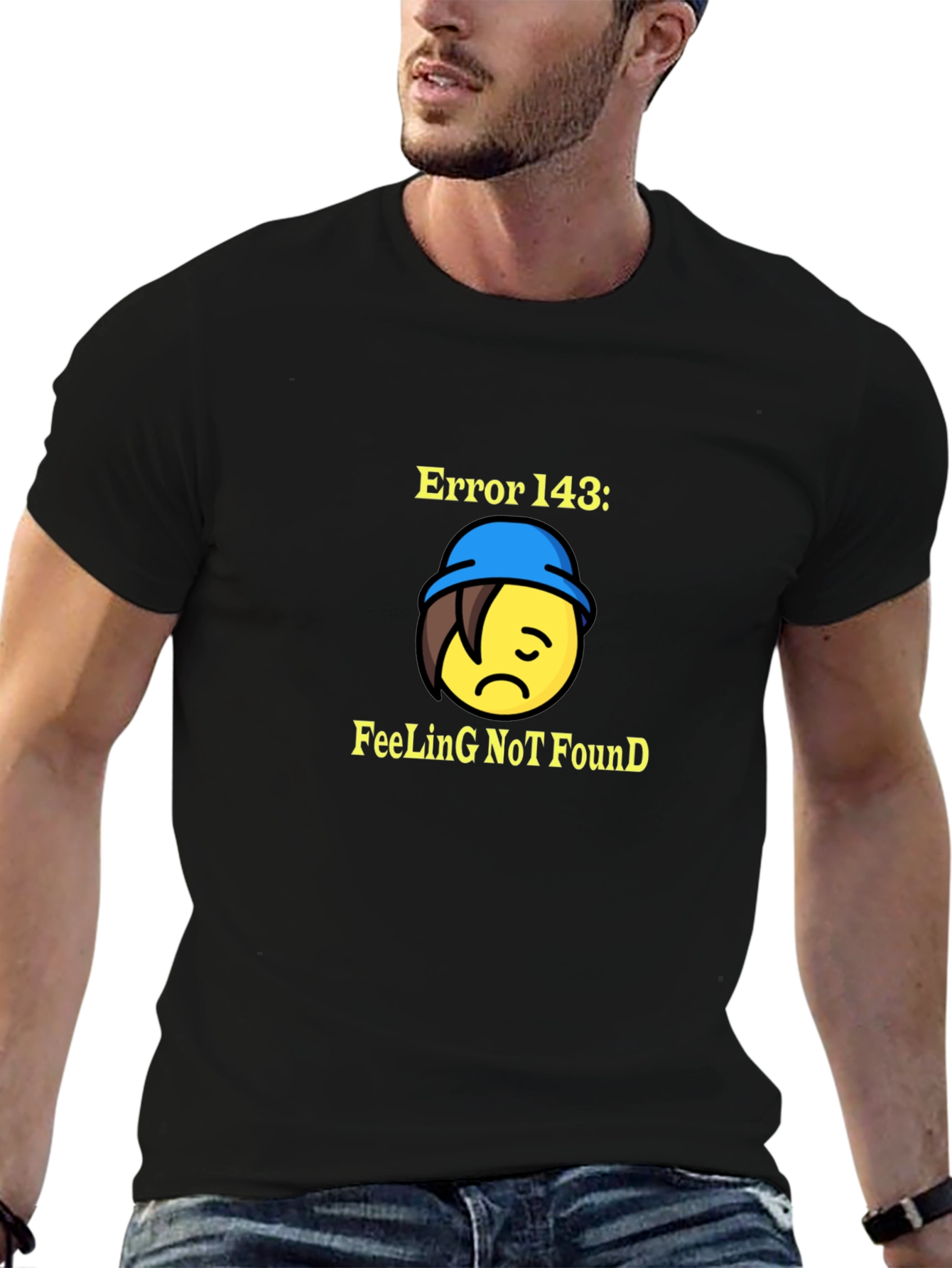 Error 143 Feeling Not Found T-Shirt - Unisex