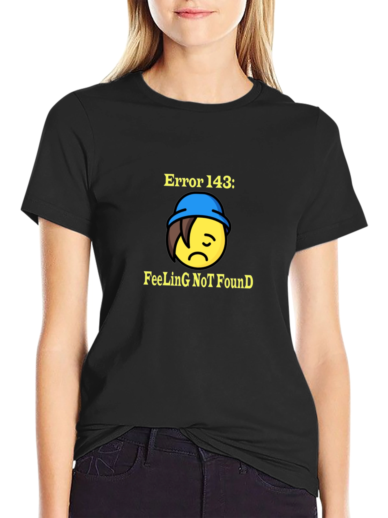 Error 143 Feeling Not Found T-Shirt - Unisex