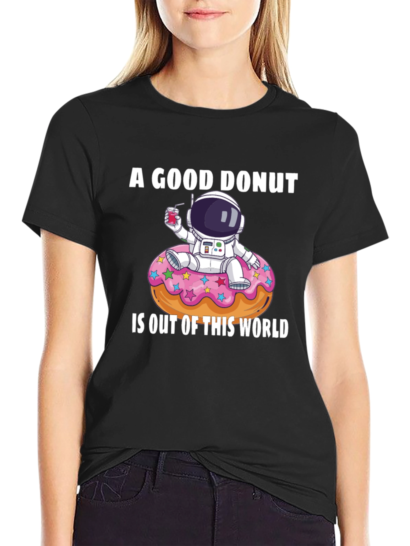 Astronaut Donut T-Shirt - Out of This World!