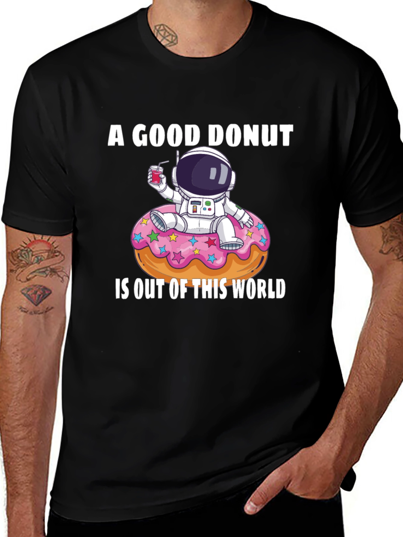 Astronaut Donut T-Shirt - Out of This World!