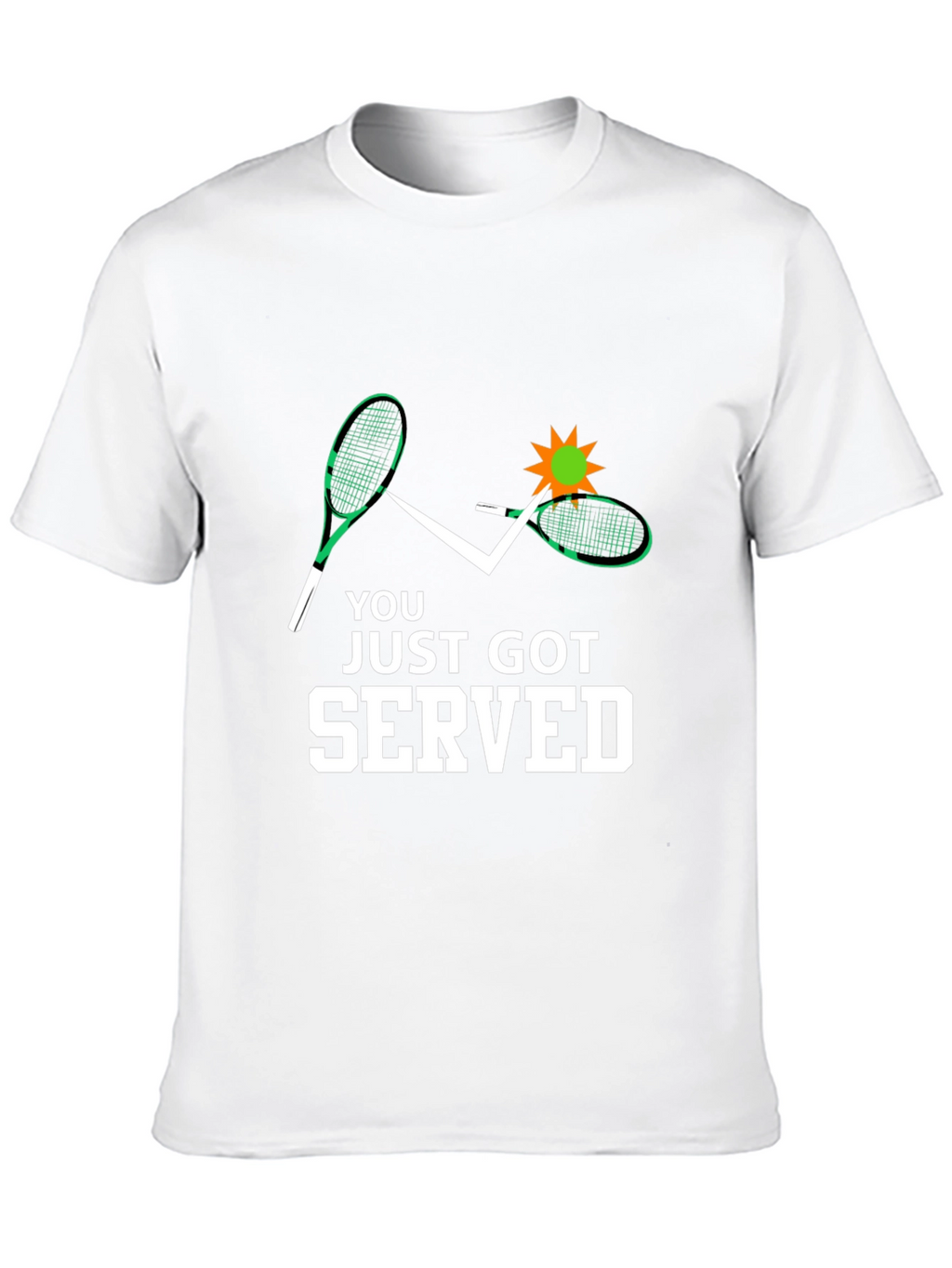 You Just Got Served Tennis Graphic Tee