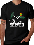 You Just Got Served Tennis Graphic Tee