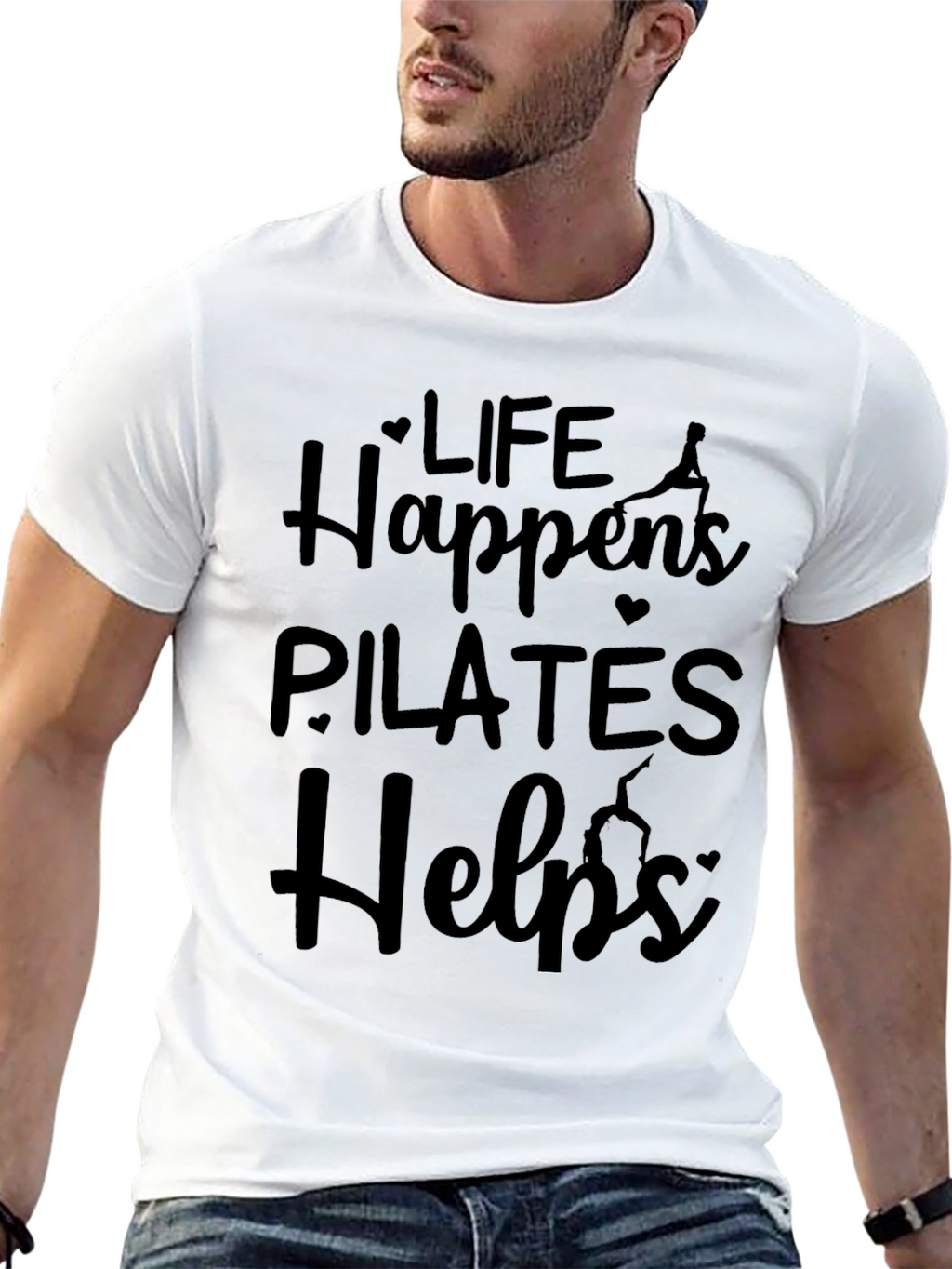 Life Happens Pilates Helps T-Shirt