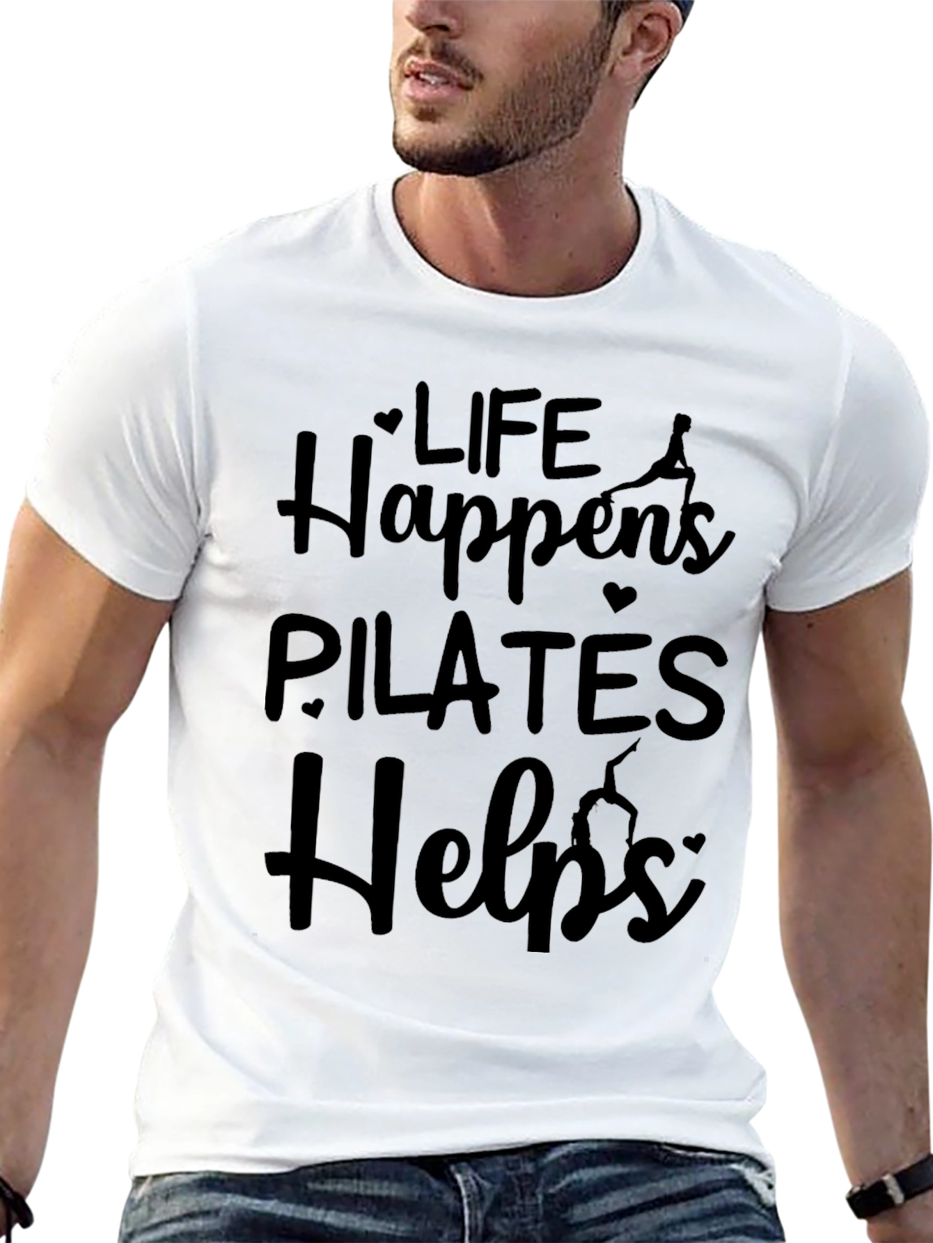 Life Happens Pilates Helps T-Shirt