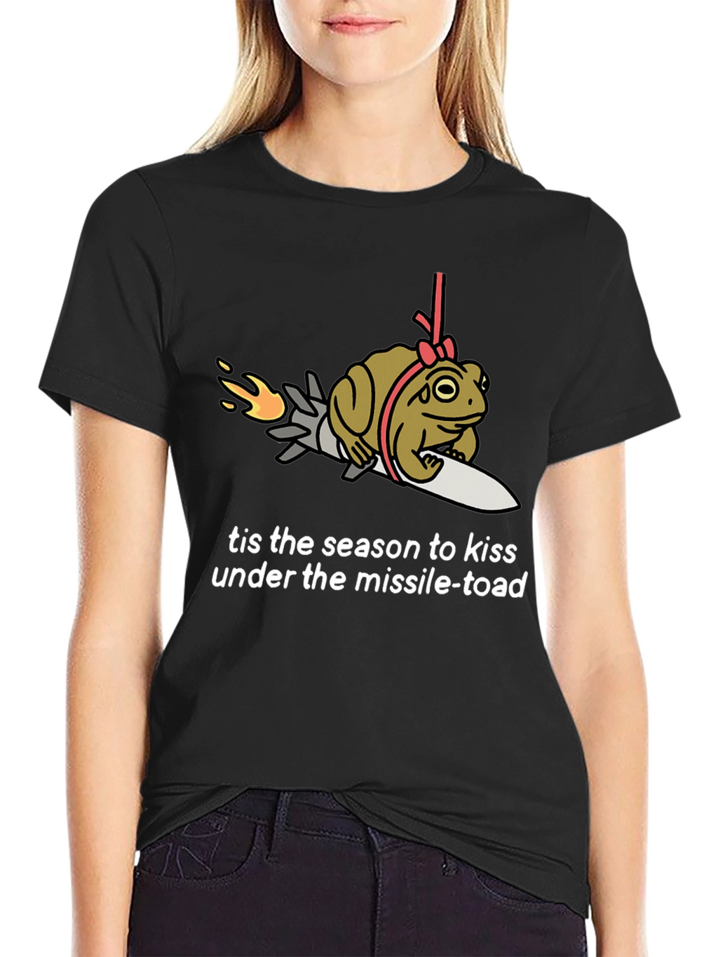 Missile-Toad T-Shirt Funny Holiday Tee