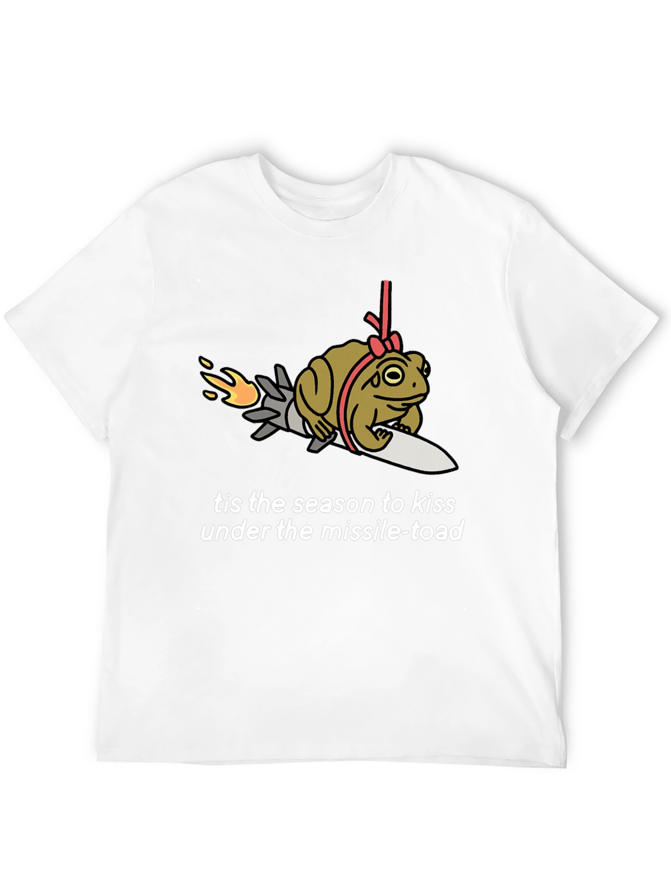 Missile-Toad T-Shirt Funny Holiday Tee