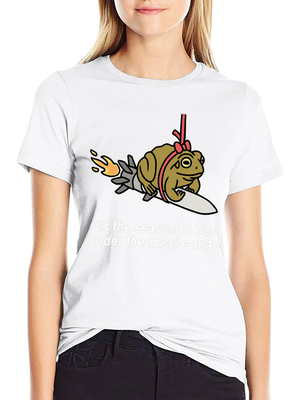 Missile-Toad T-Shirt Funny Holiday Tee