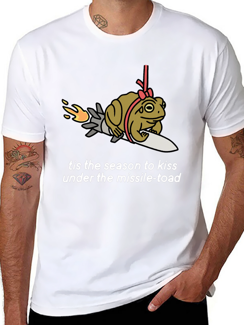 Missile-Toad T-Shirt Funny Holiday Tee