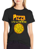 Pizza is the Best Medicine Graphic T-Shirt
