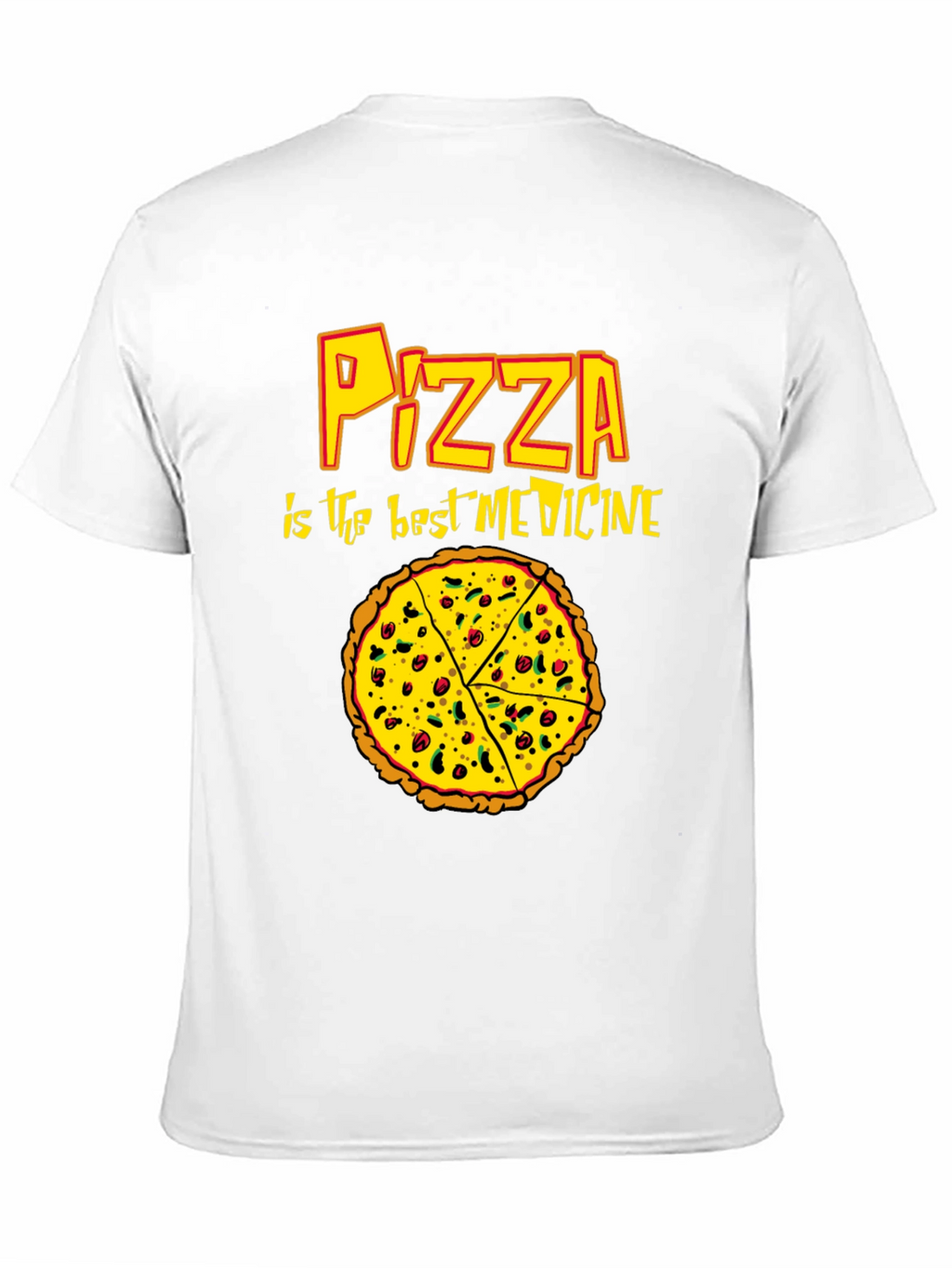 Pizza is the Best Medicine Graphic T-Shirt